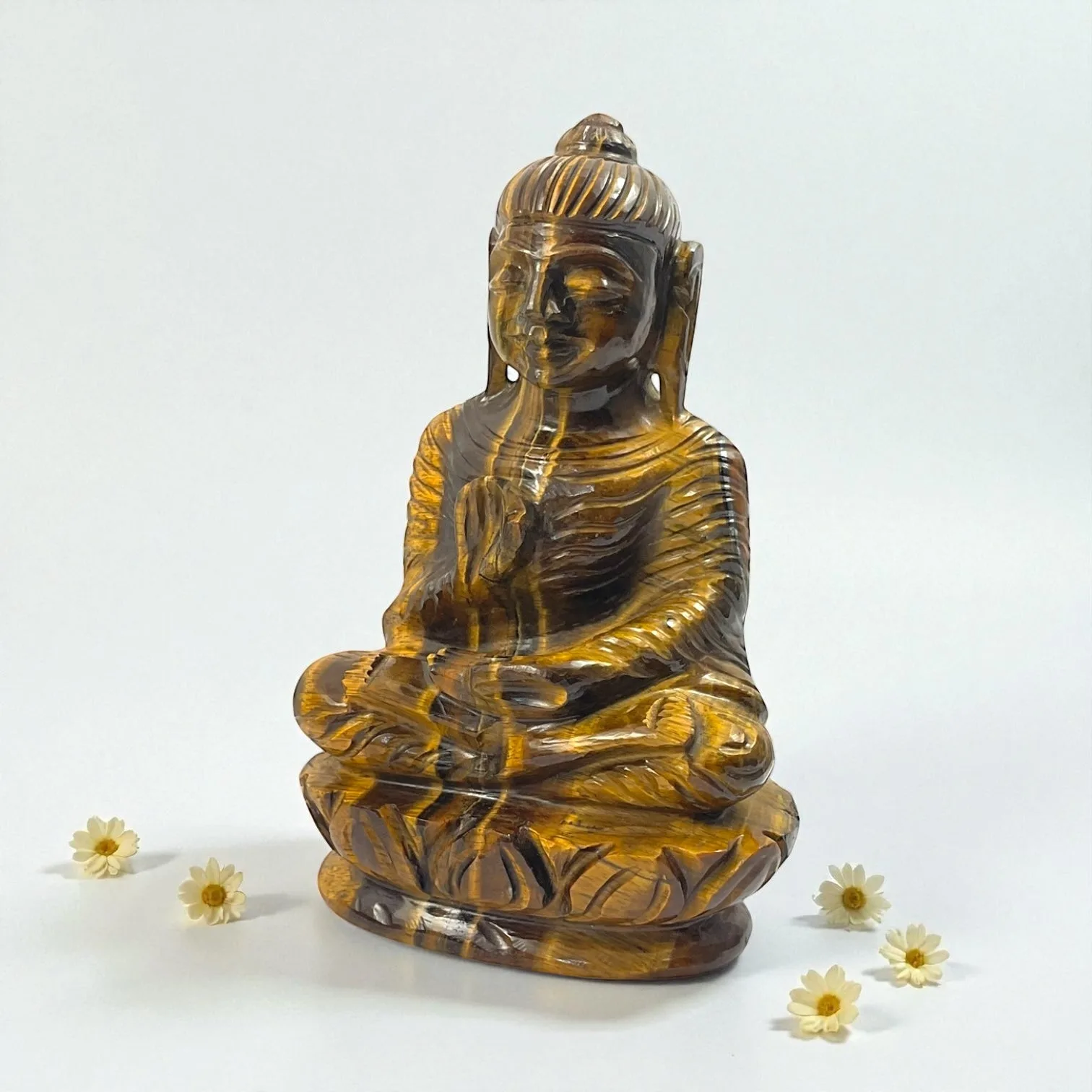 Tiger eye Buddha