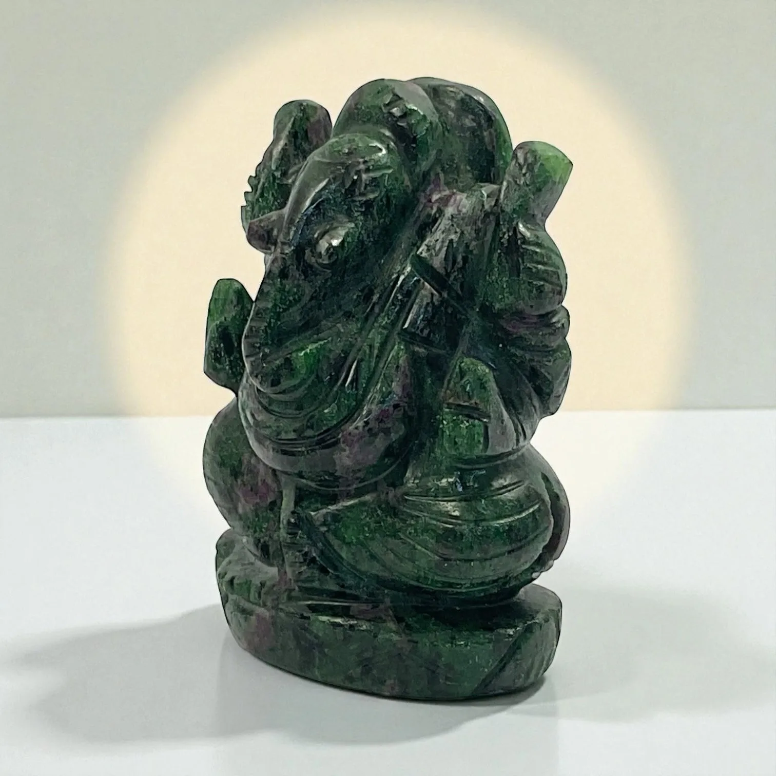 Ruby Zoisite Ganesha