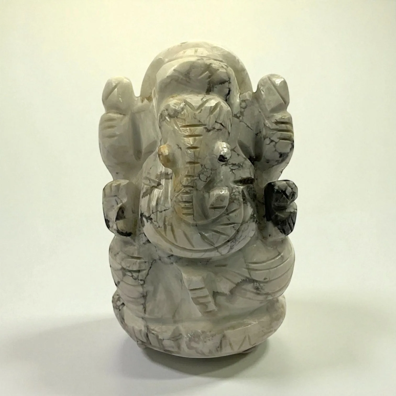 Howlite Ganesha