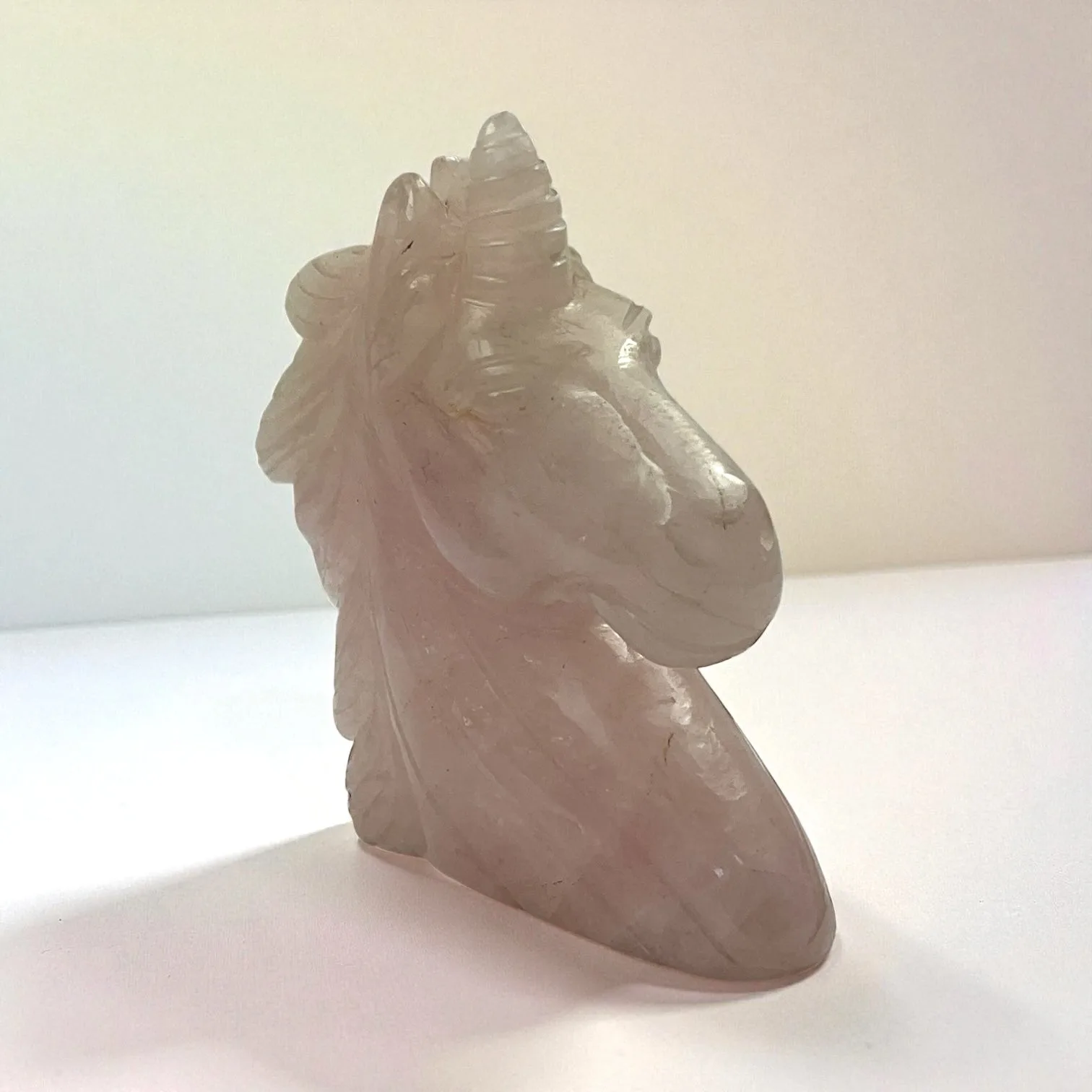 Rose Quartz Unicone