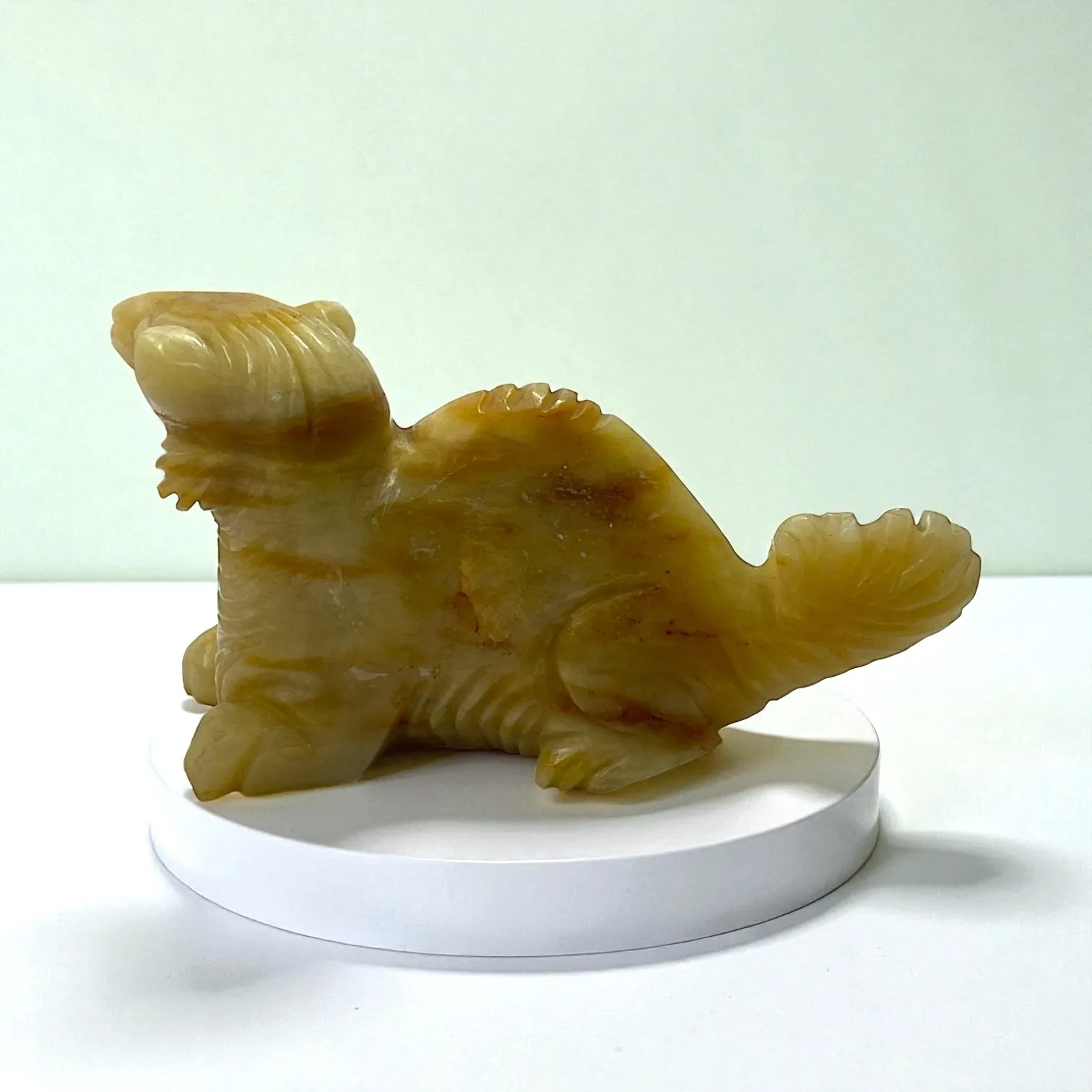 Yellow jade Animal