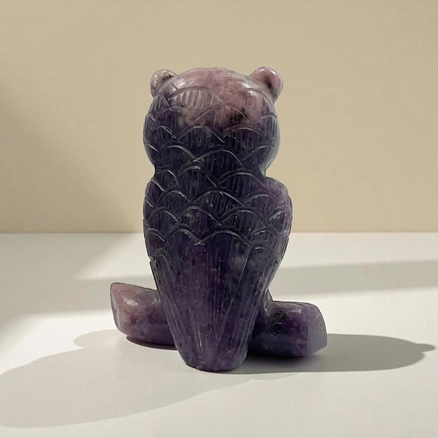 Lapidolite Owl