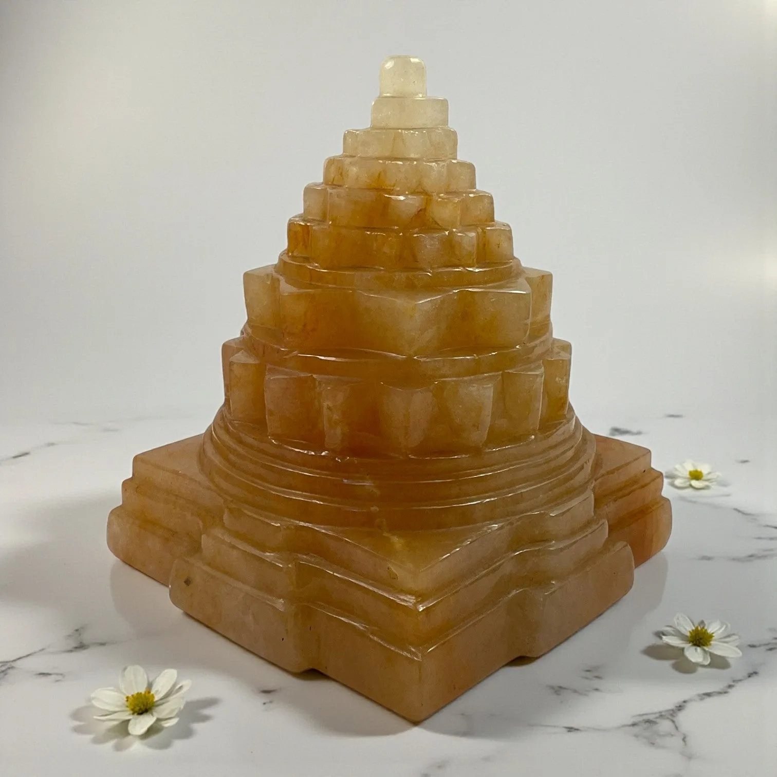 Yellow Aventurine Shri Yantra