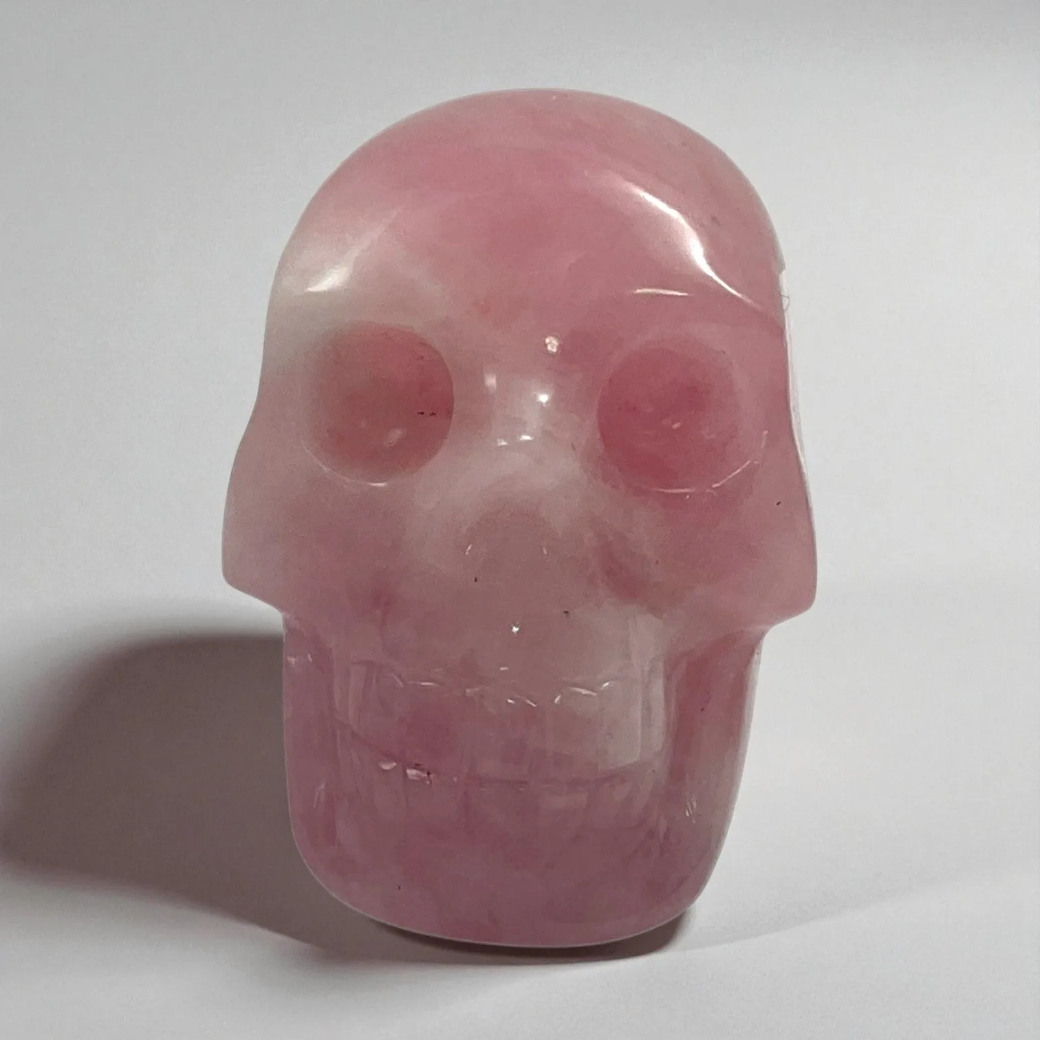 Rose Quartz Skull