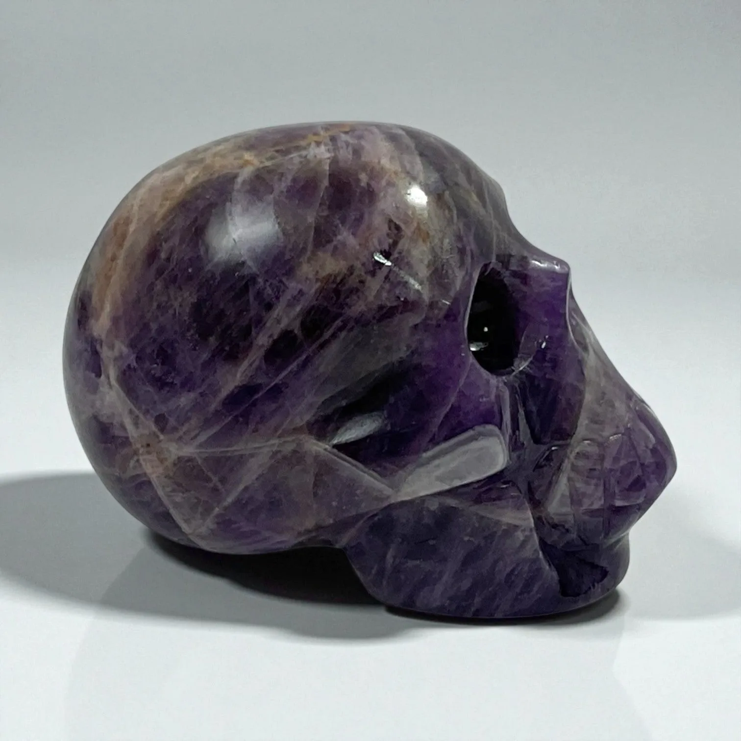 Amethyst Skull
