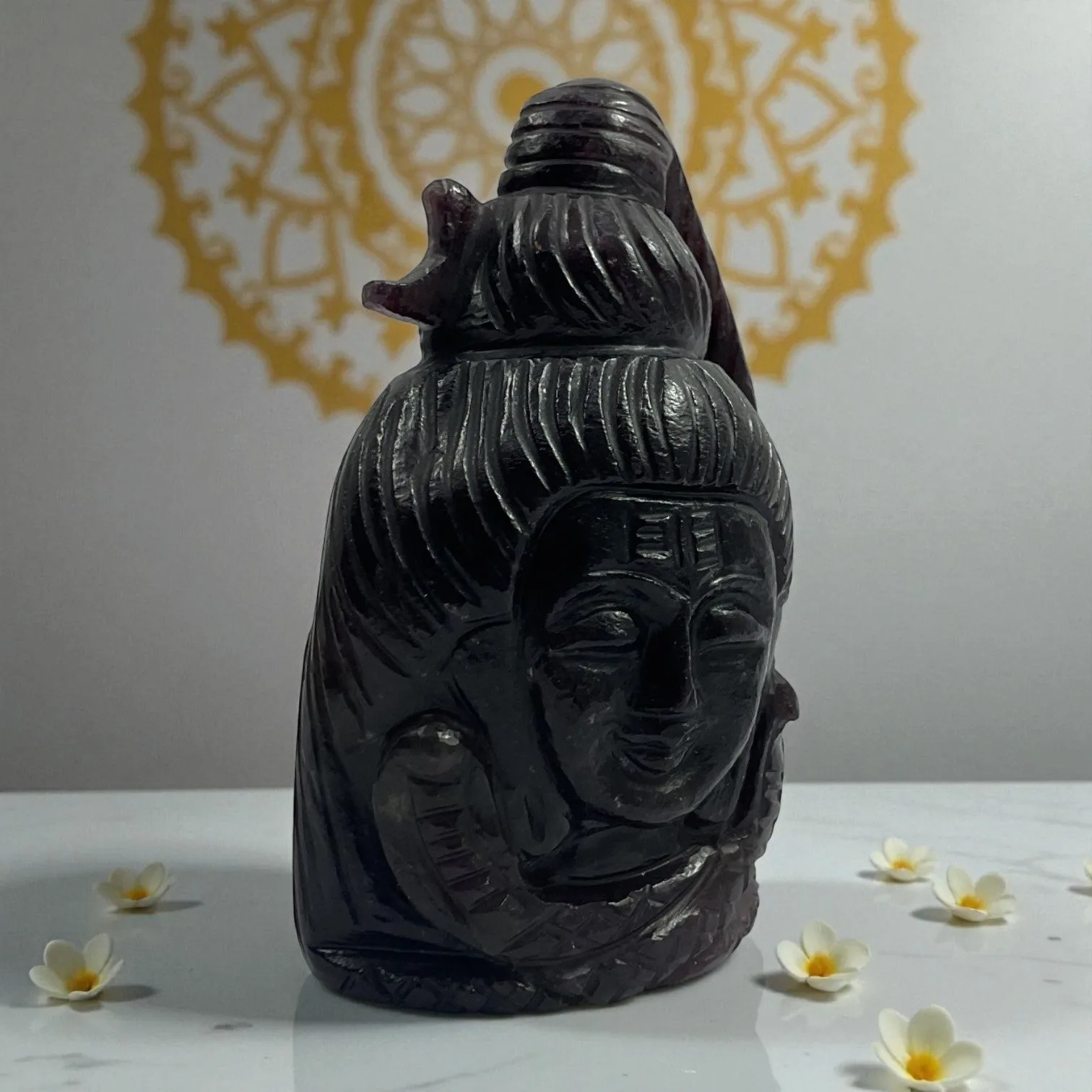 Strawberry Quartz Shiva