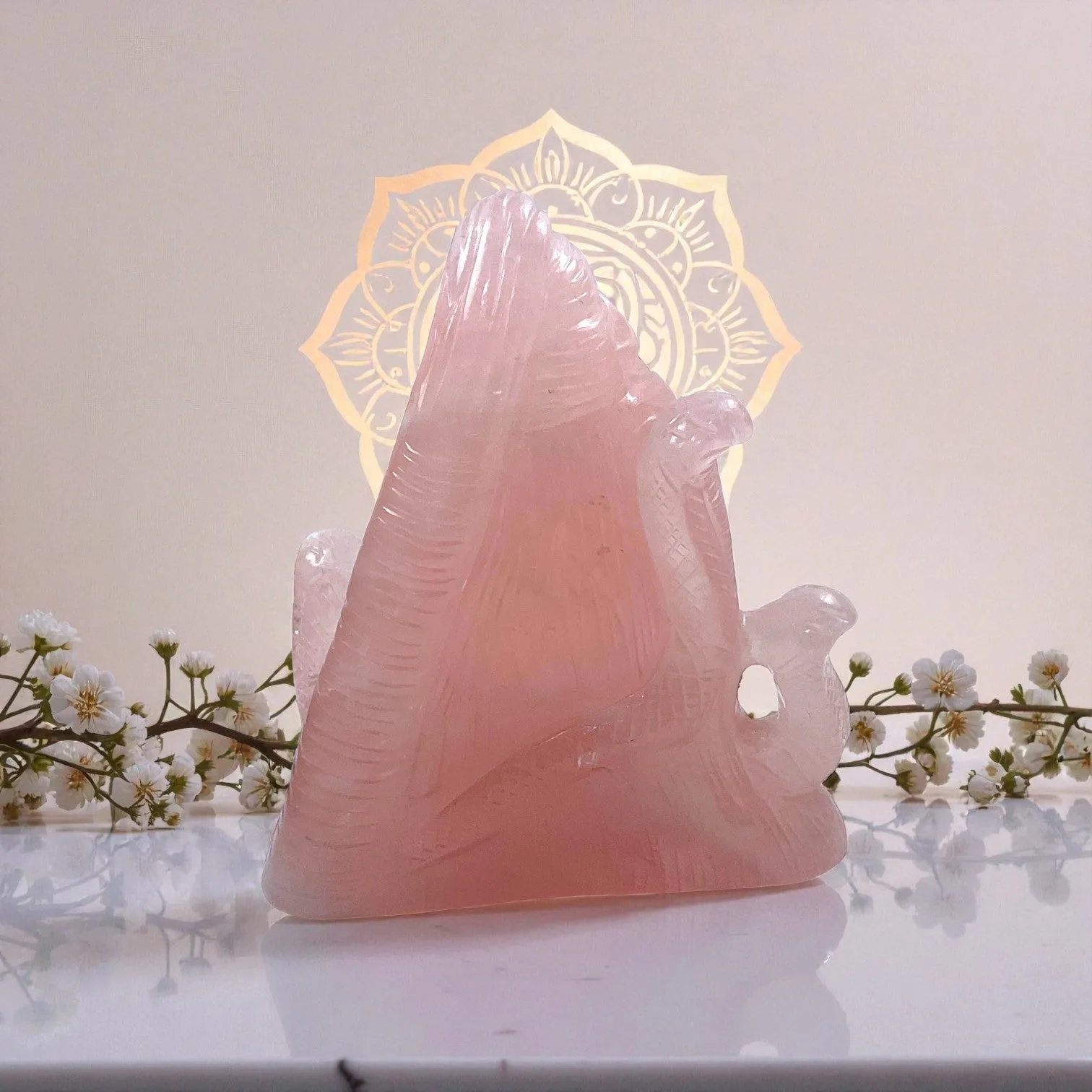 Rose Quartz Shiva