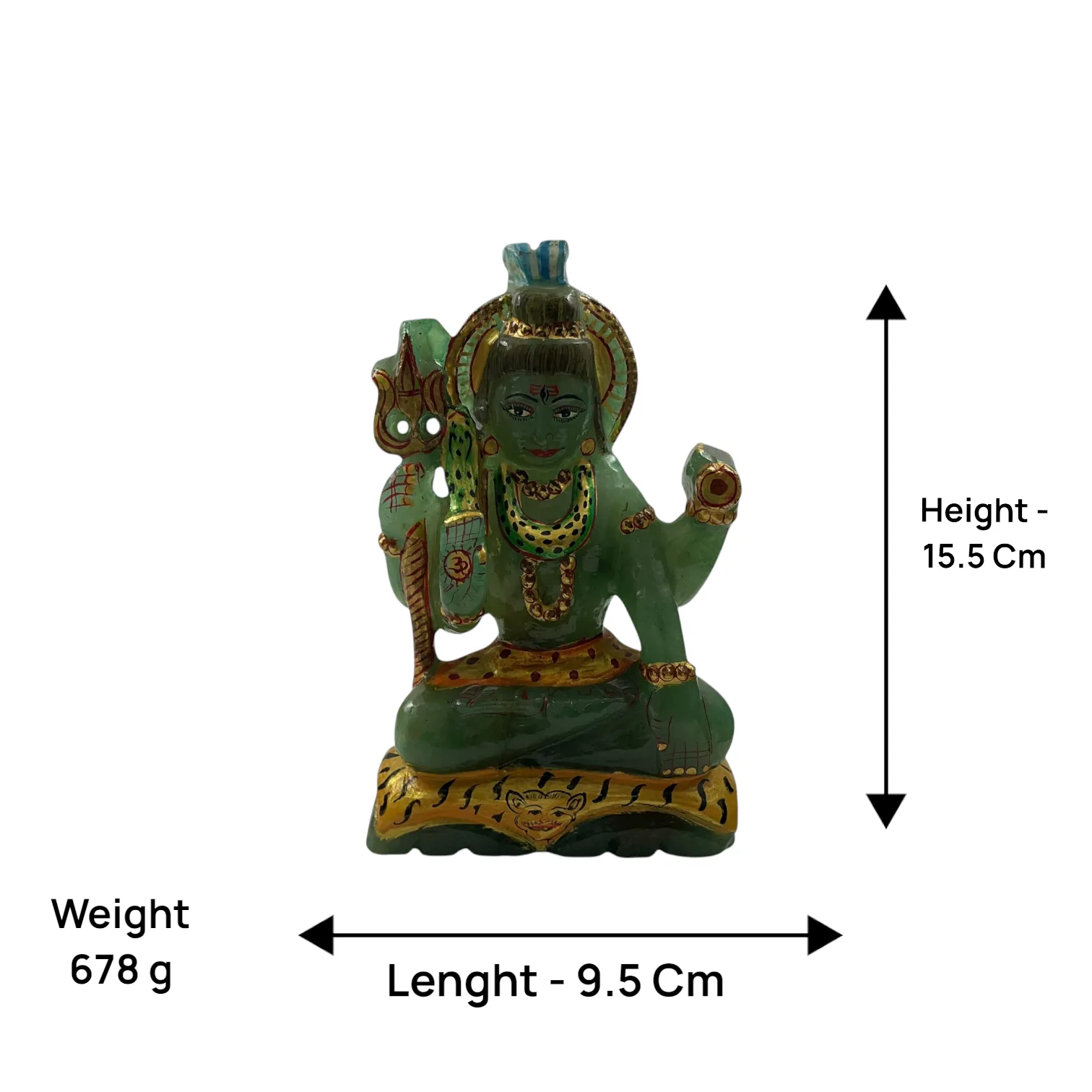 Green Aventurine Shiva