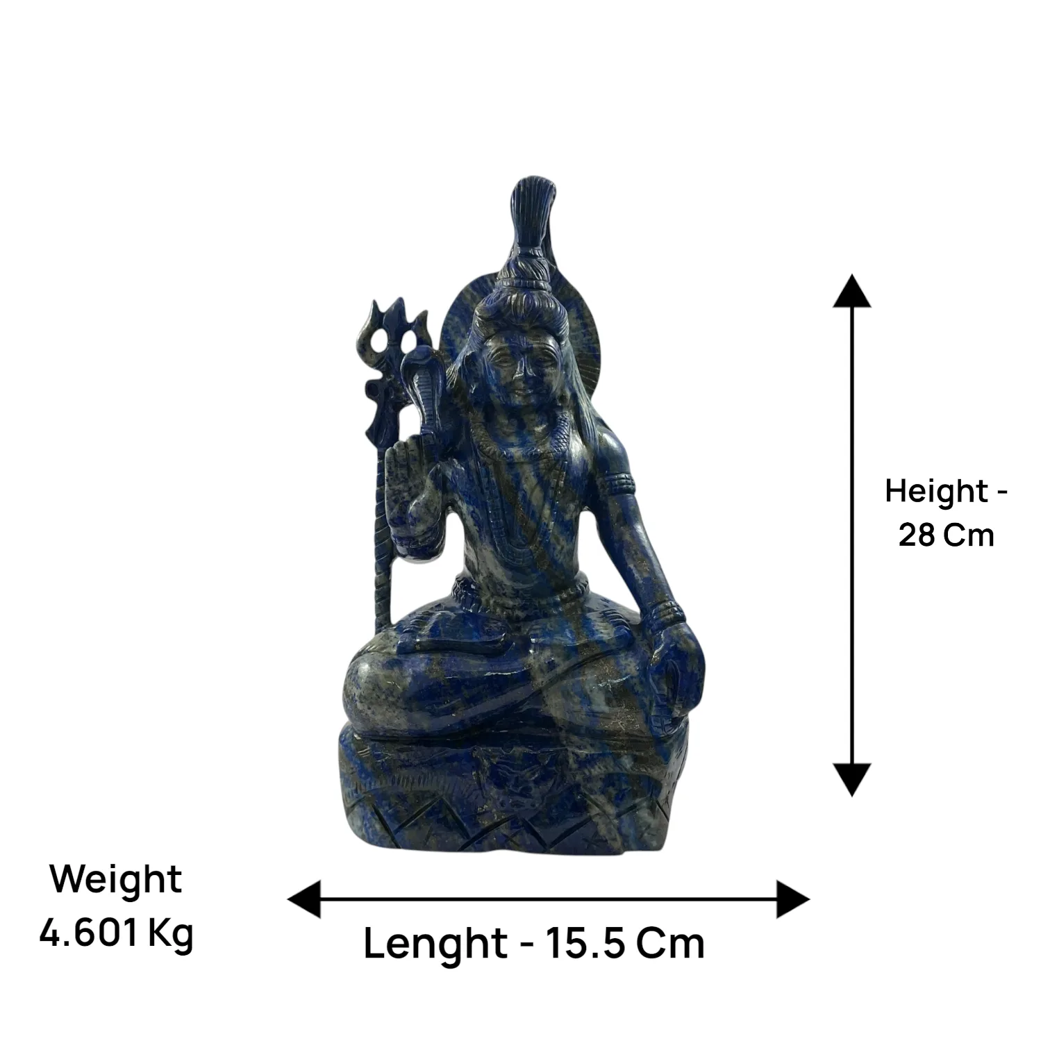Lapis Lazuli Shiva
