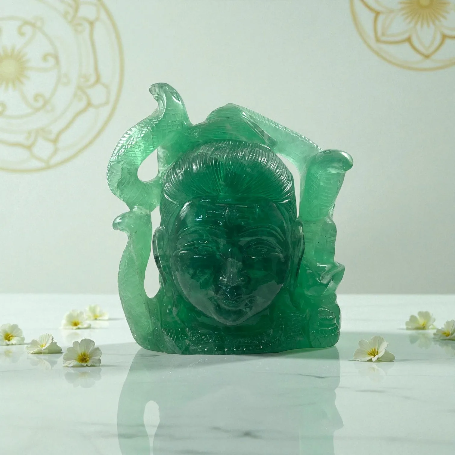 Fluorite Shiva