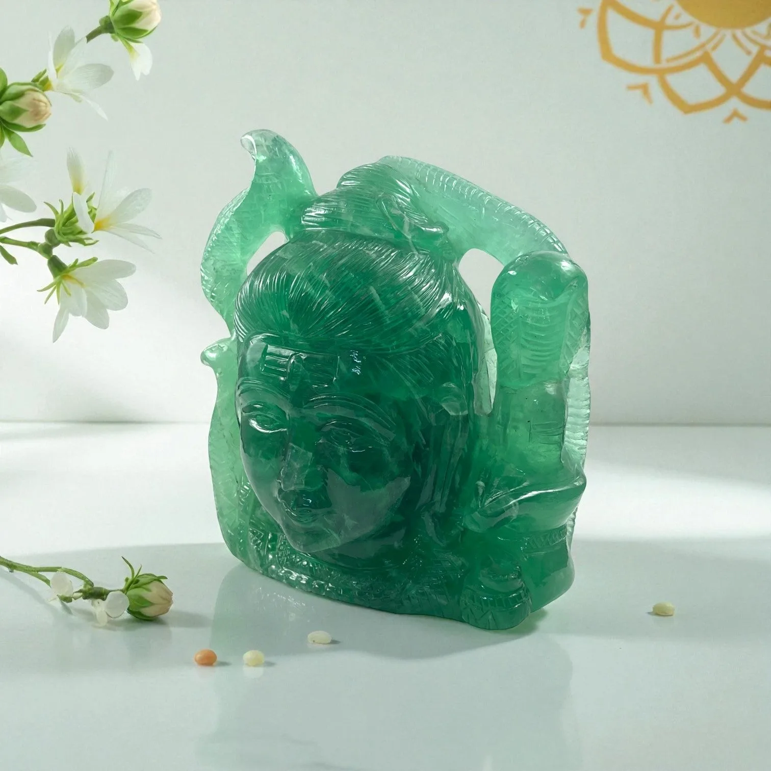 Fluorite Shiva