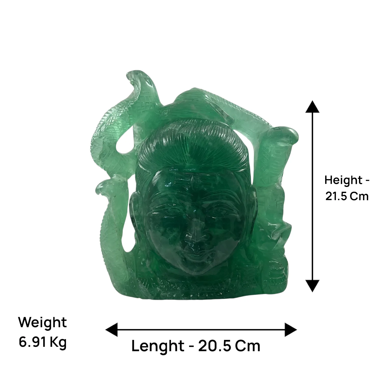 Fluorite Shiva