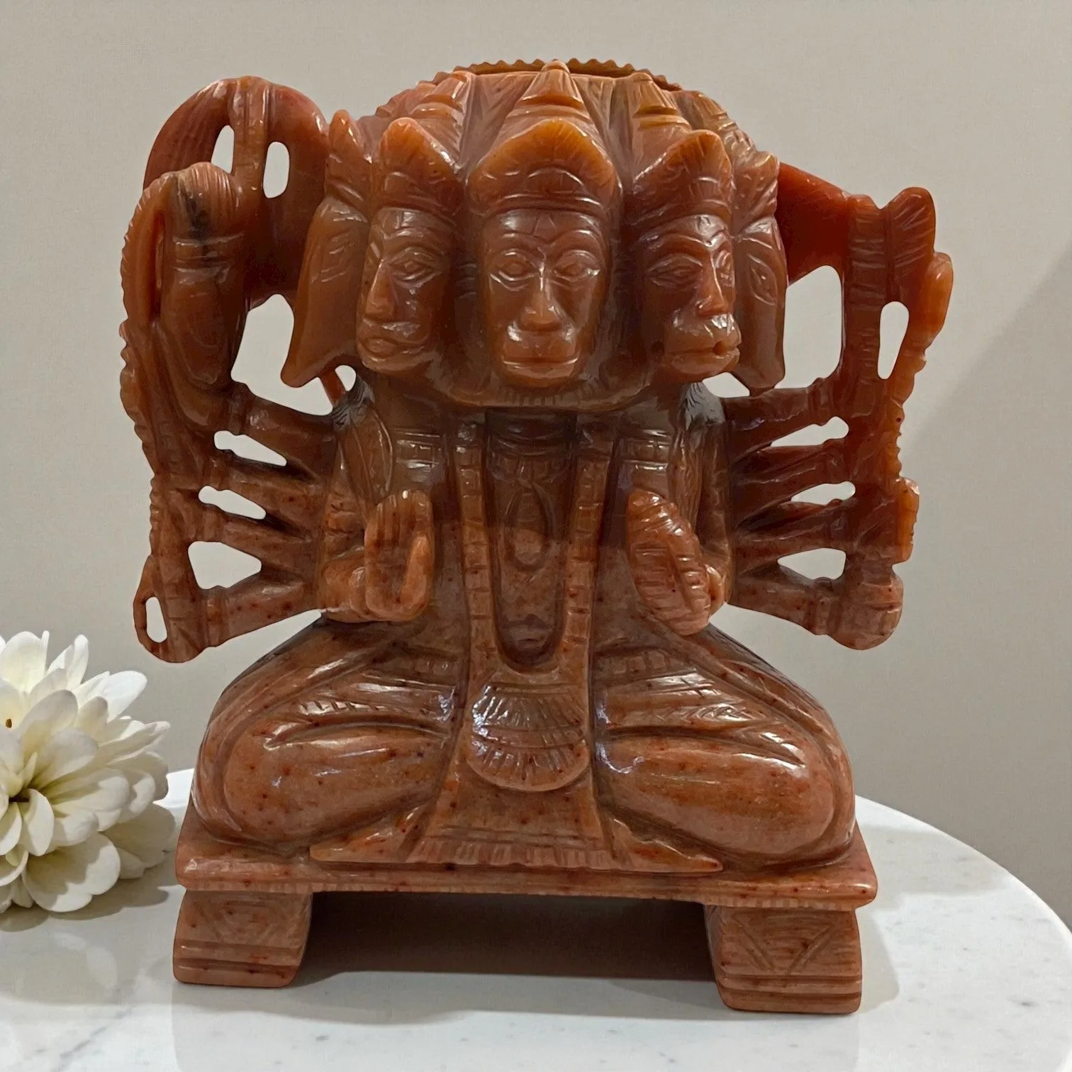 Red Aventurine Hanuman
