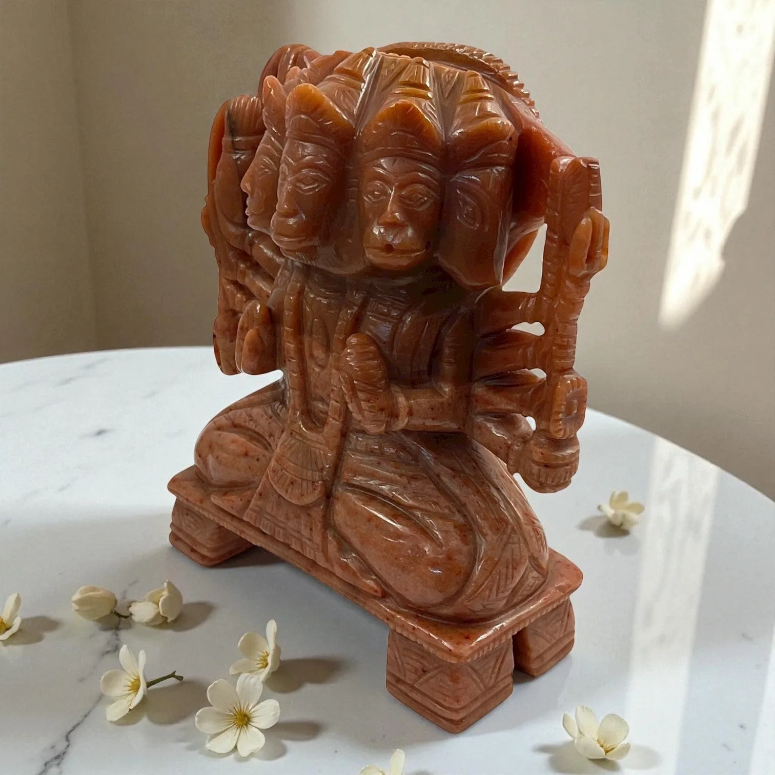 Red Aventurine Hanuman