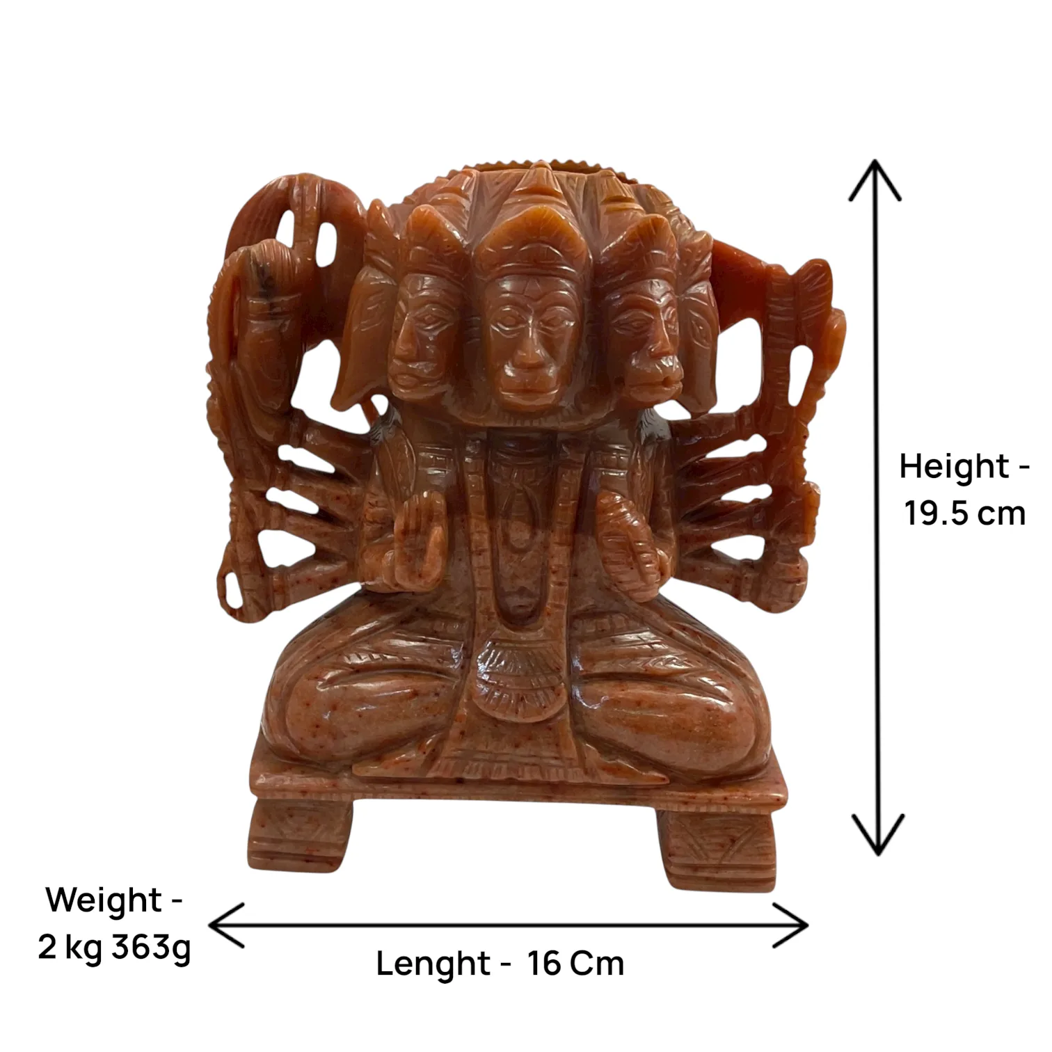 Red Aventurine Hanuman