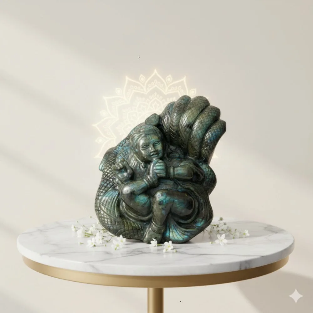 Labradorite Krishna