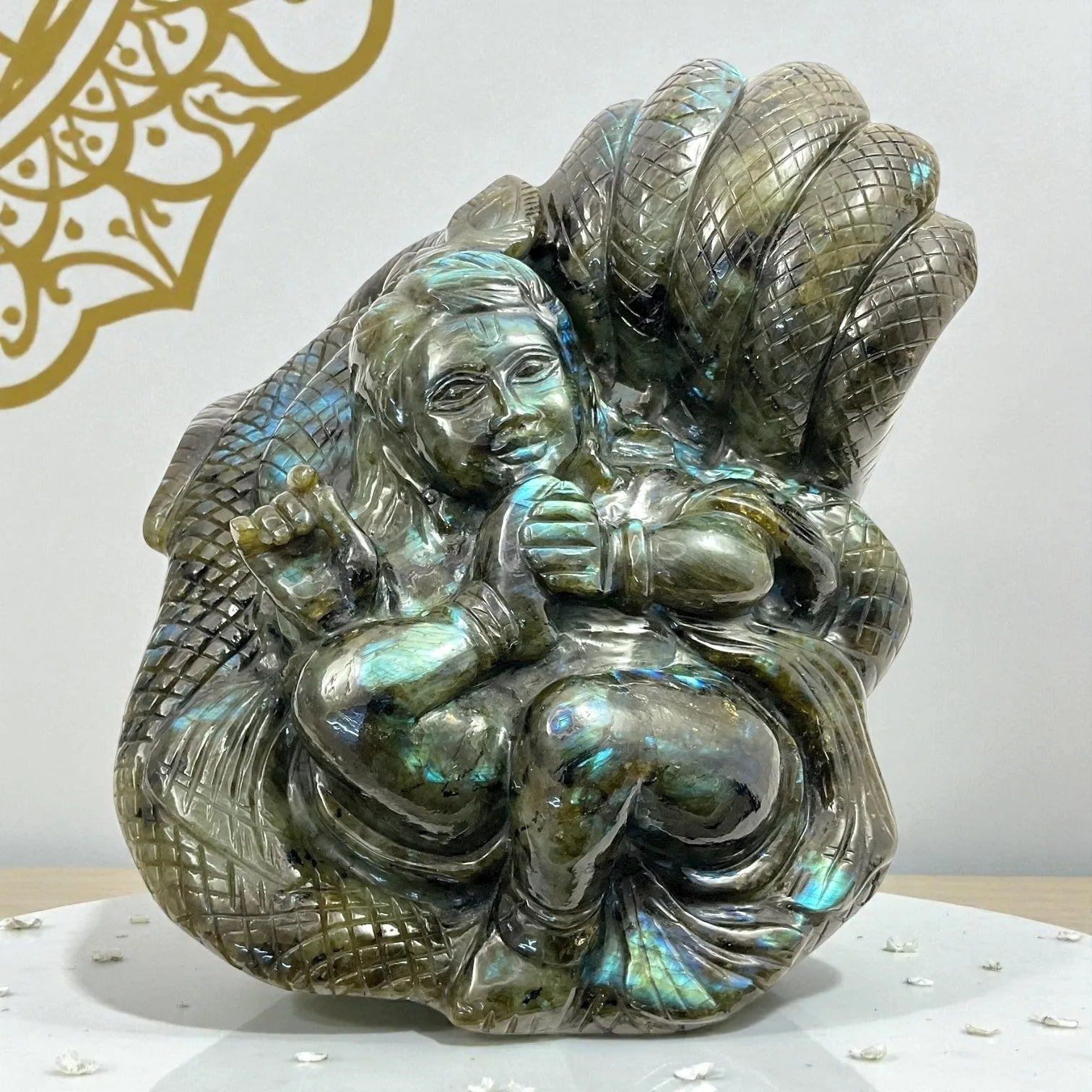Labradorite Krishna
