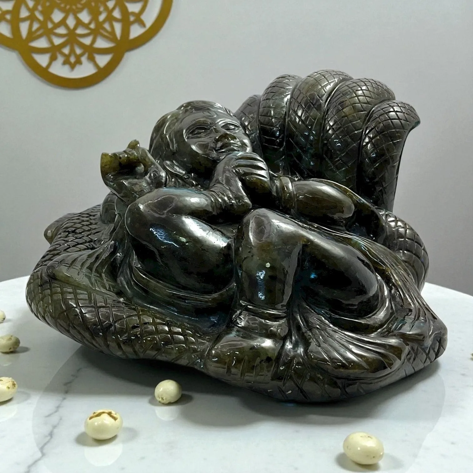 Labradorite Krishna