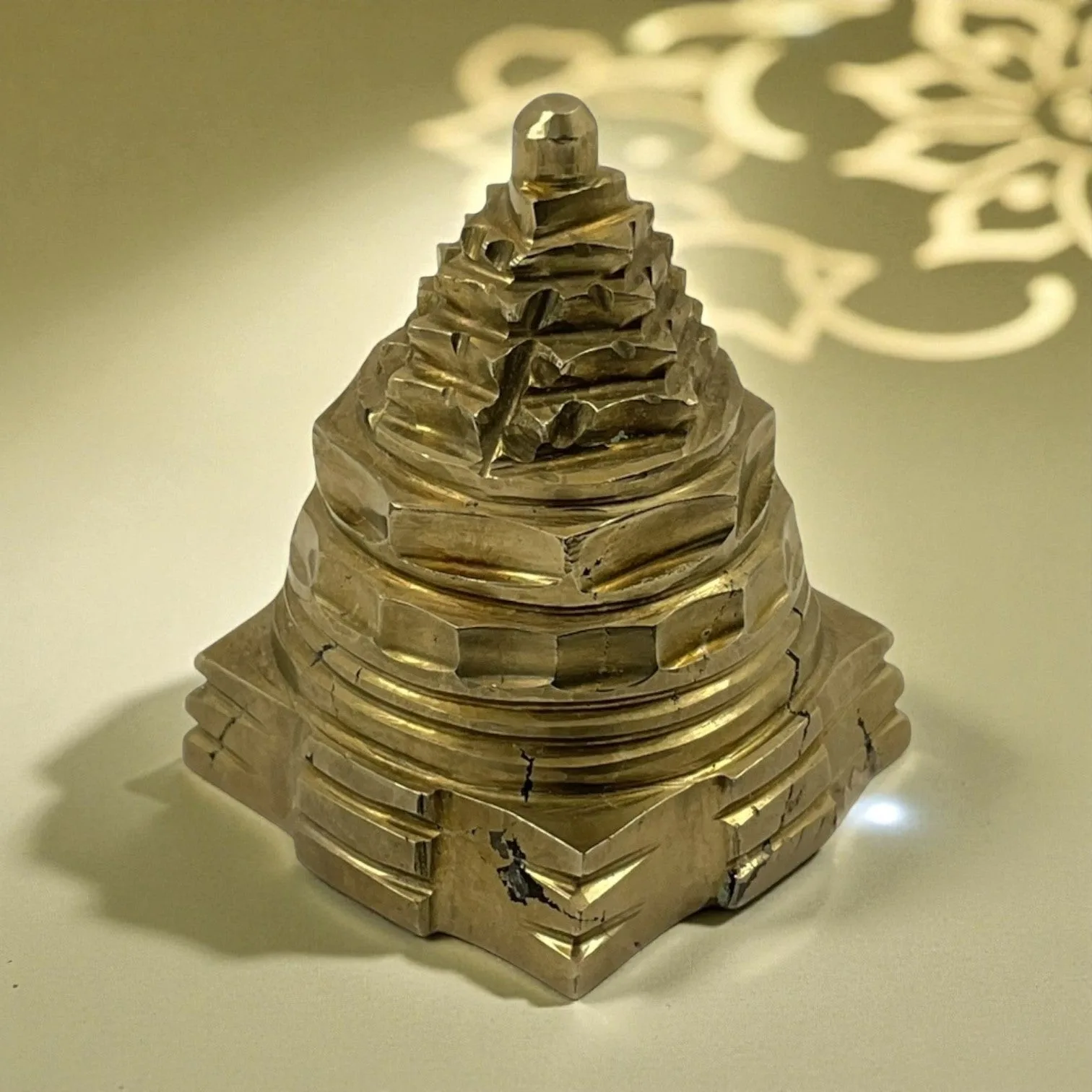 Pyrite Shri Yantra ( Small )