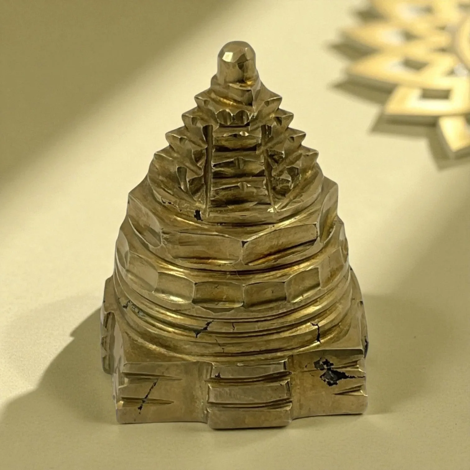Pyrite Shri Yantra ( Small )