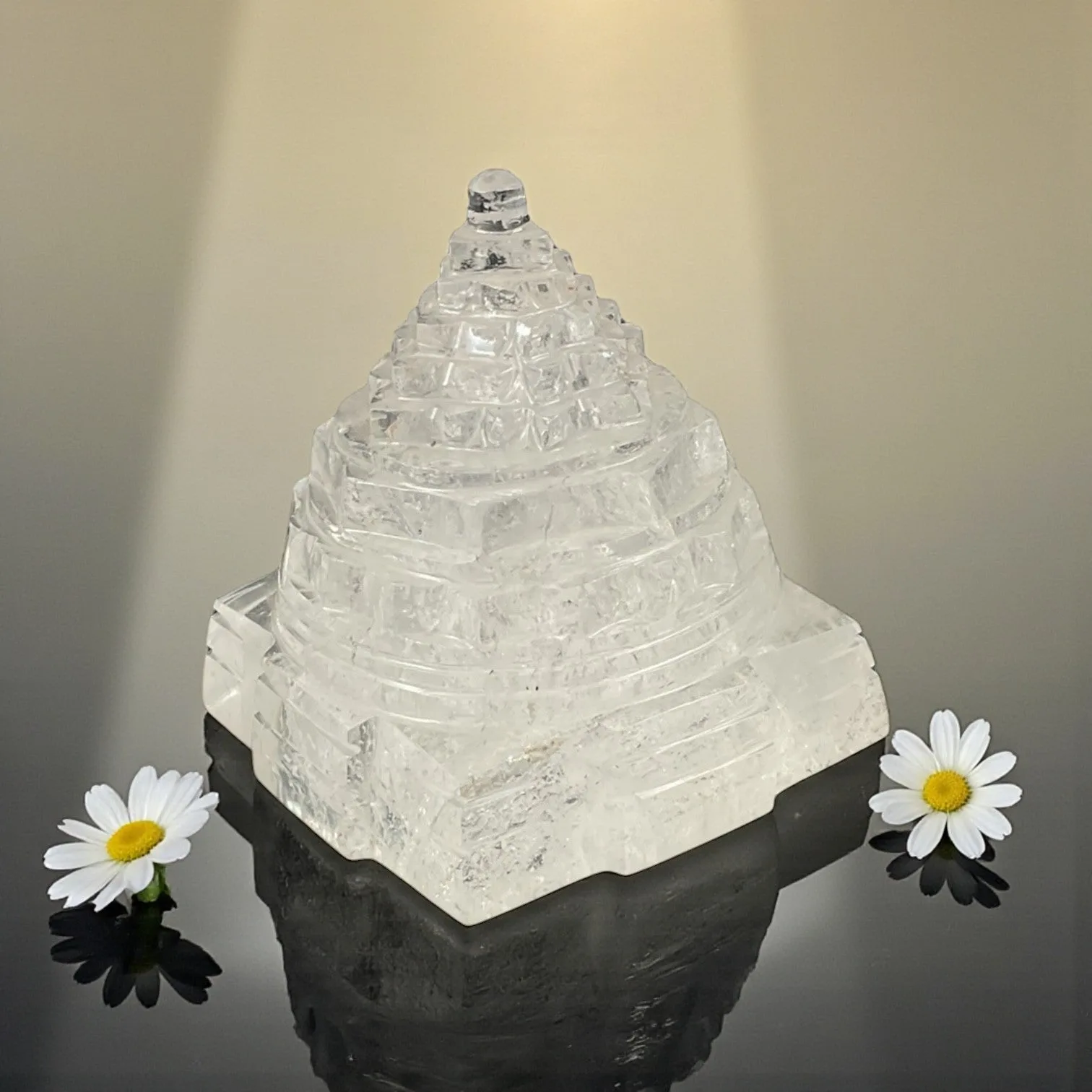 Clear Quartz Shri Yantra (CG)