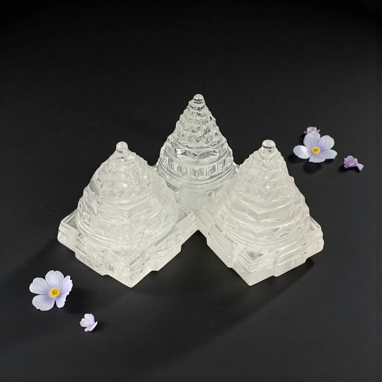 Clear Quartz Shri Yantra (CG)