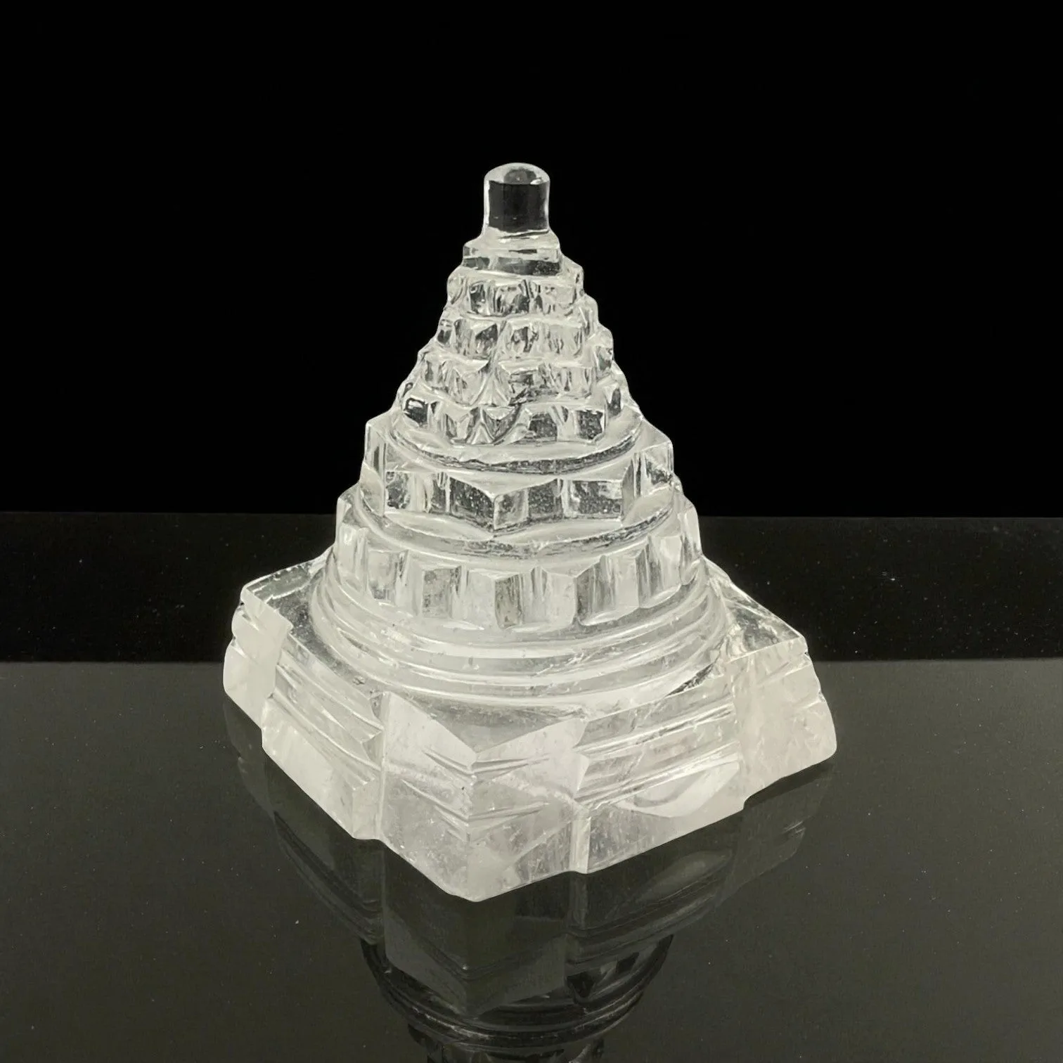 Clear Quartz Shri Yantra