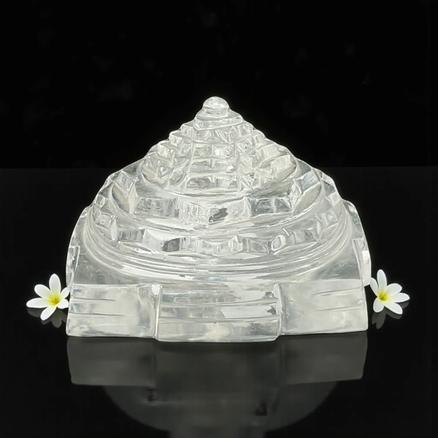 Clear Quartz Shri Yantra