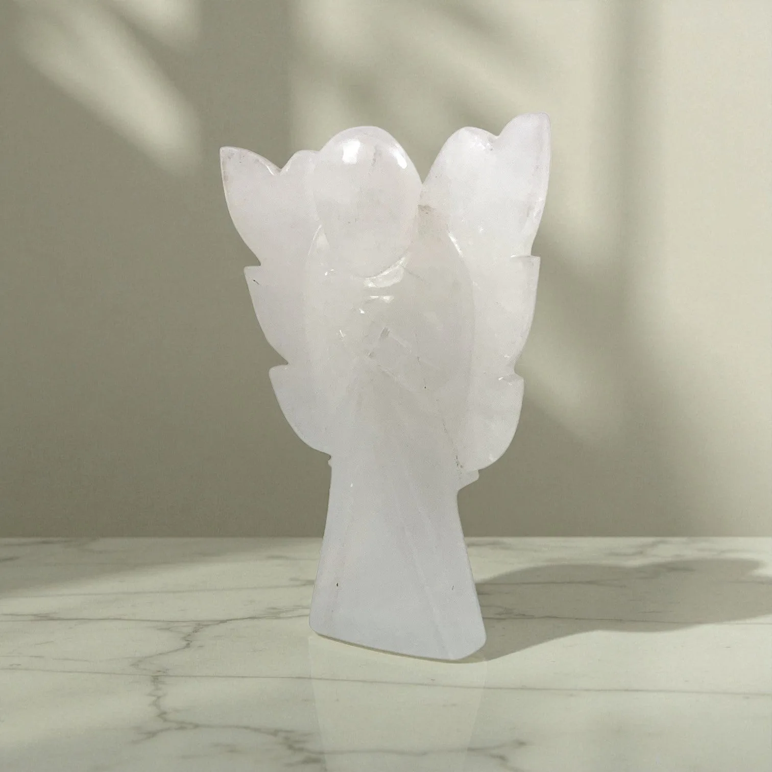 Clear Quartz Angel Statue