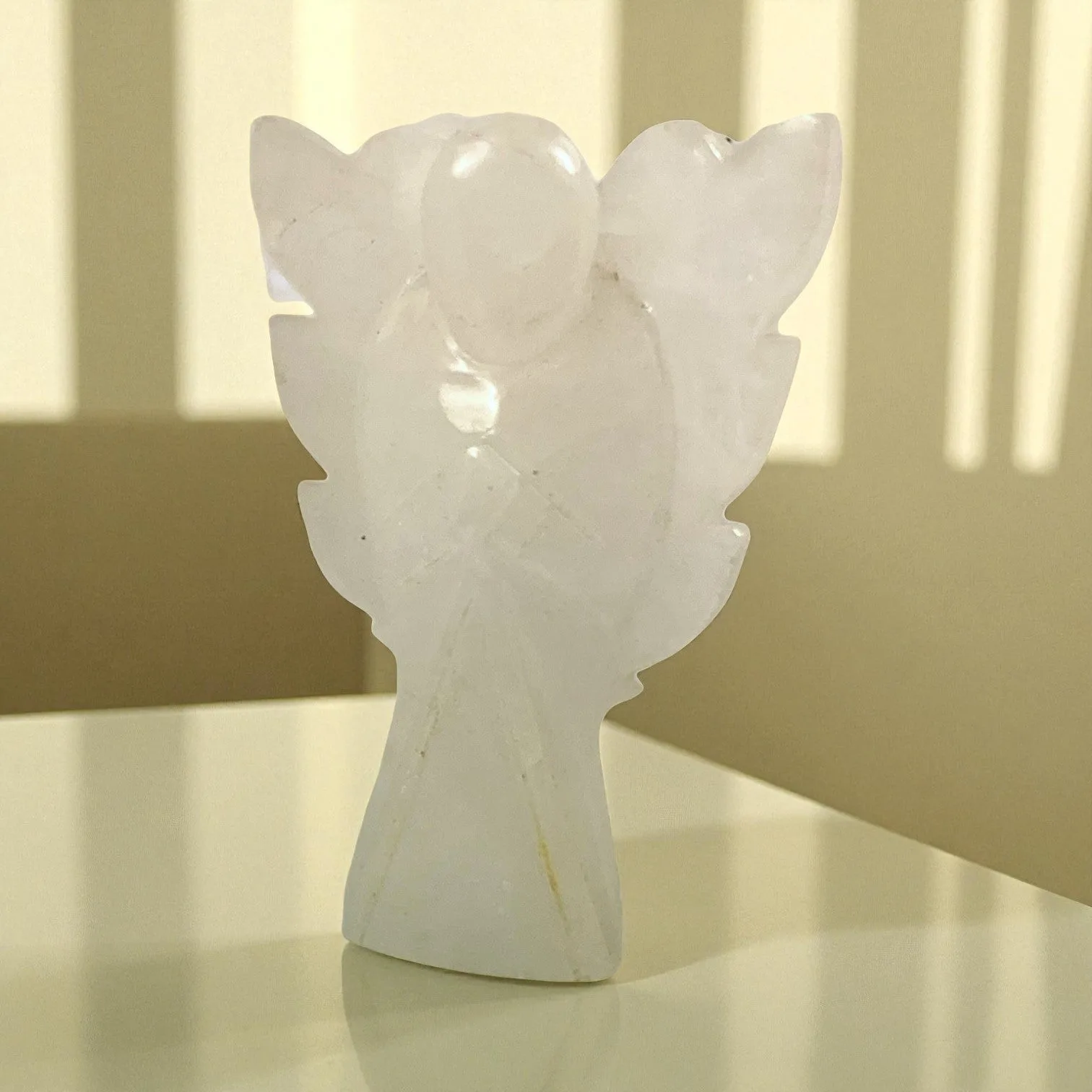 Clear Quartz Angel Statue