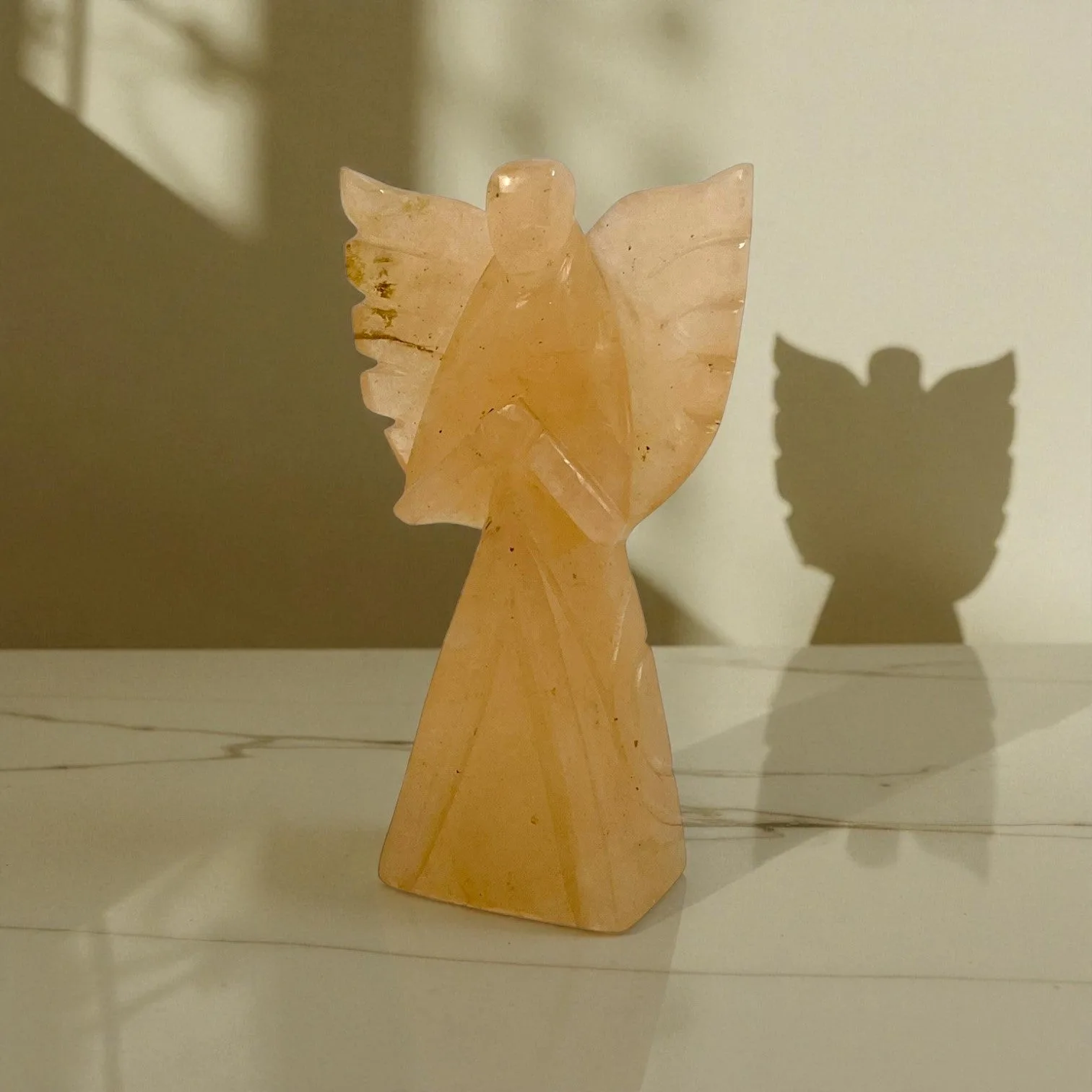 Yellow Aventurine Angel Statue
