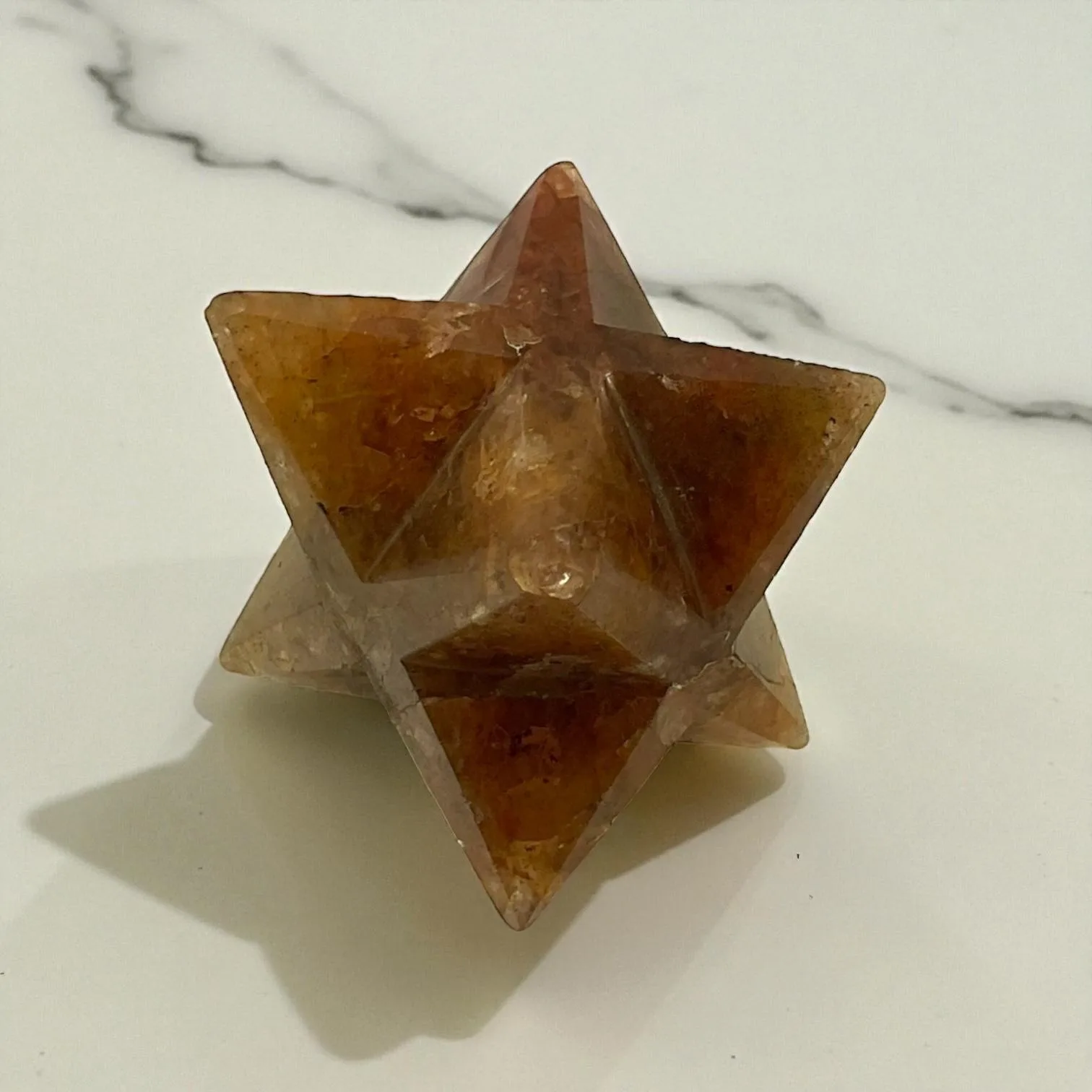Strawberry Quartz Merkaba