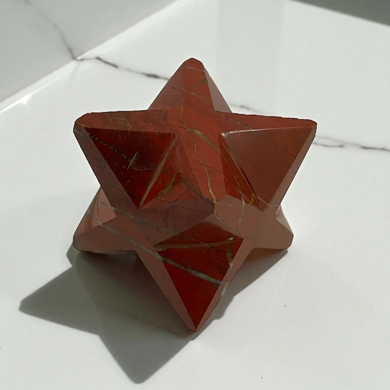 Red Jasper Merkaba