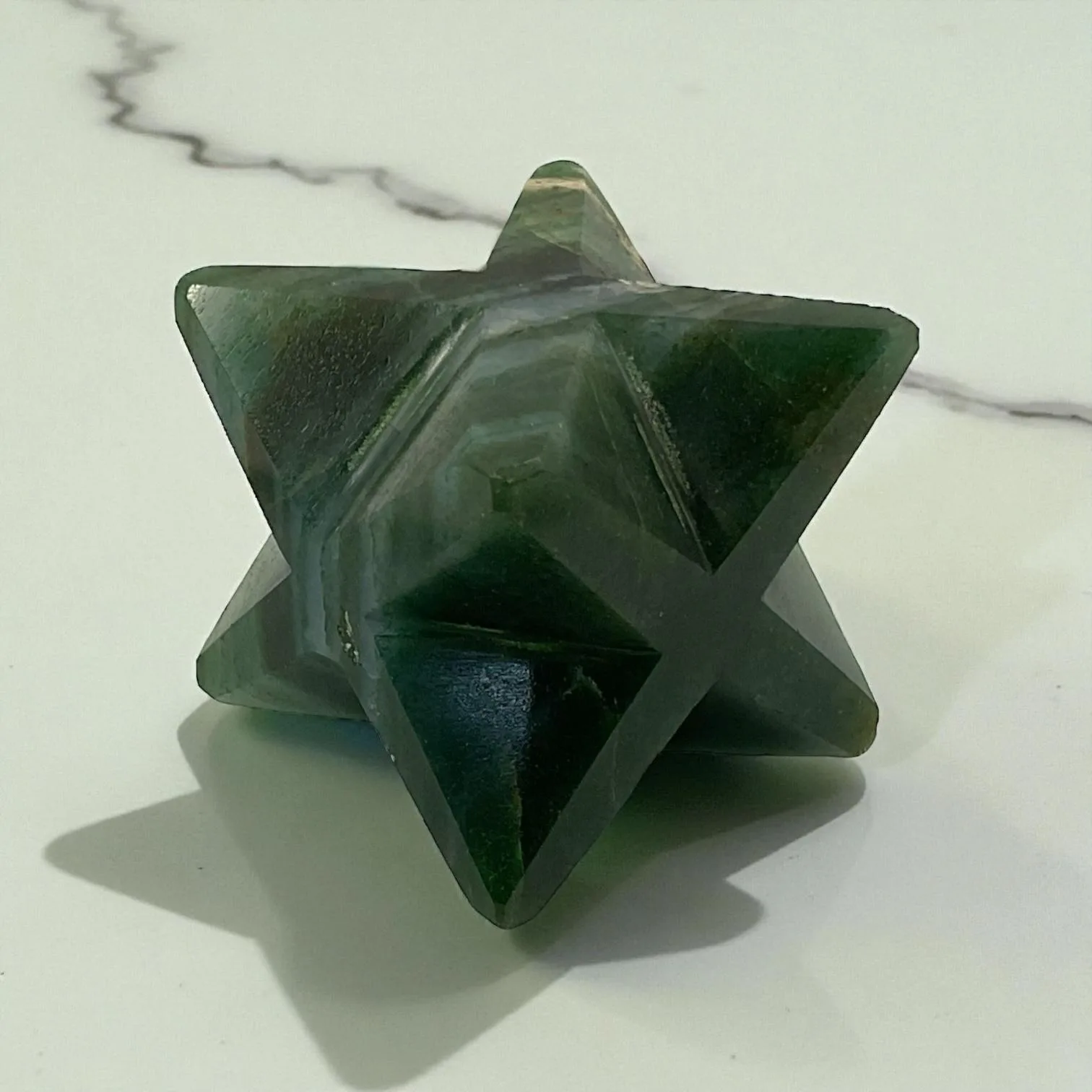 Green Aventurine Merkaba