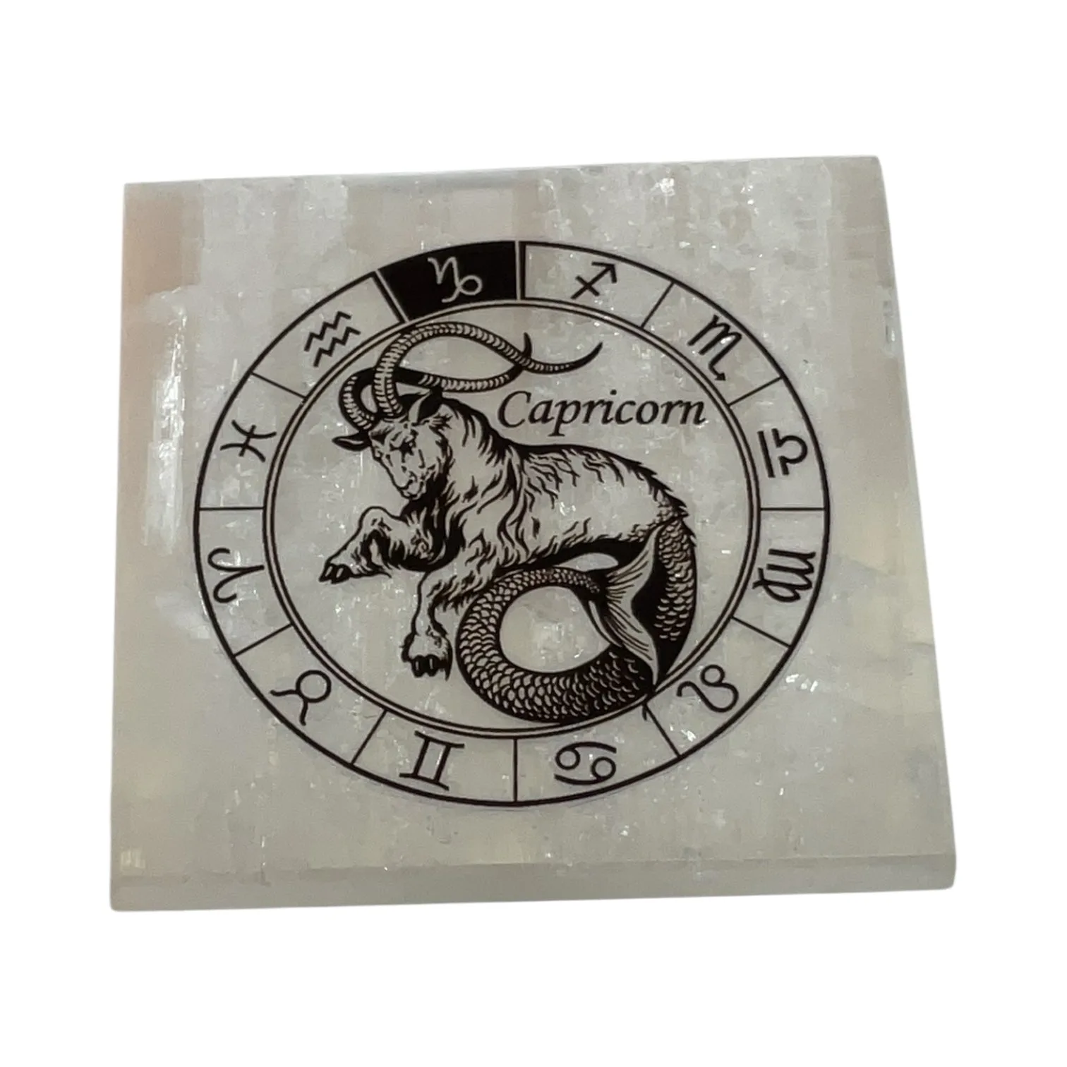 Selenite Square Charging  Plate