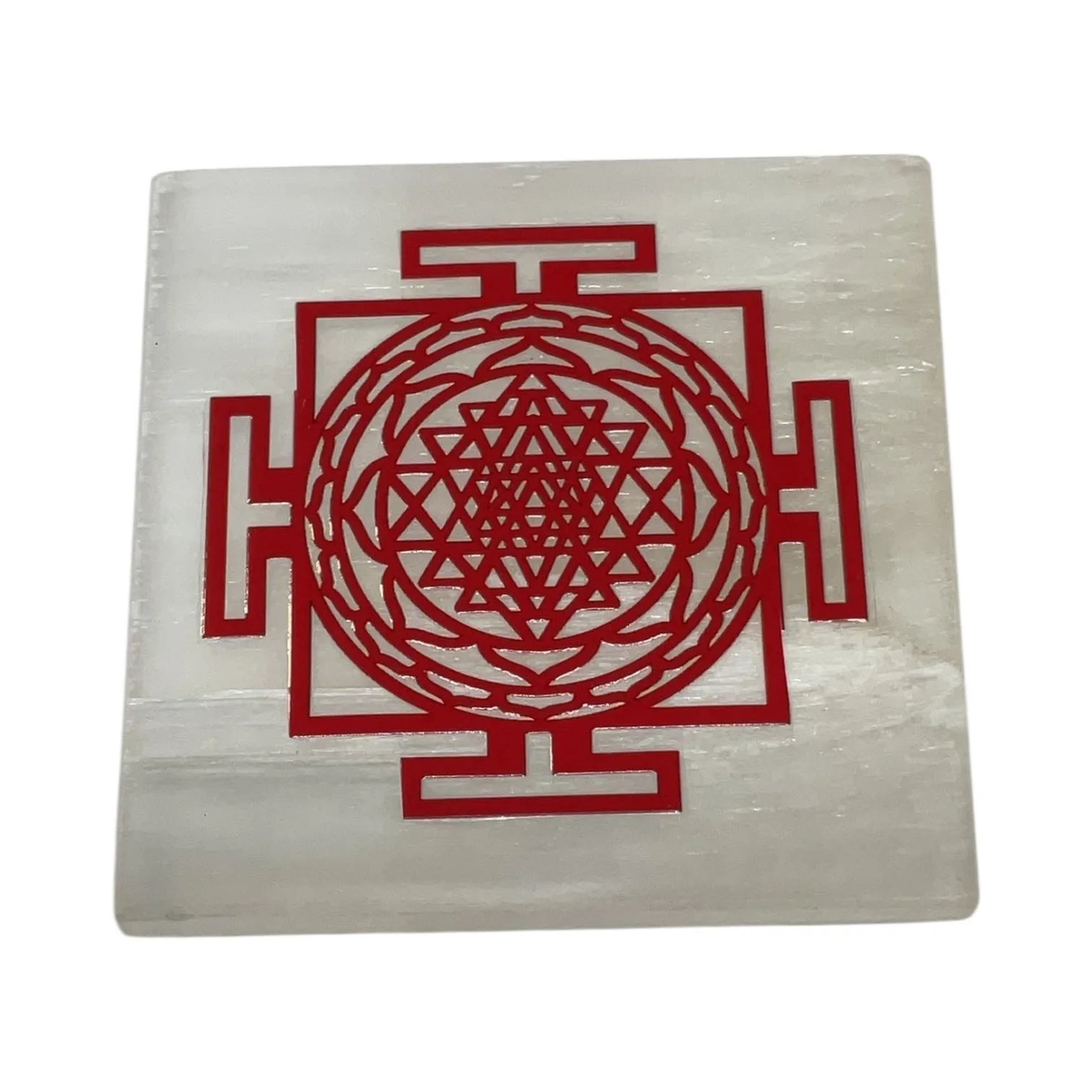 Selenite Square Charging  Plate