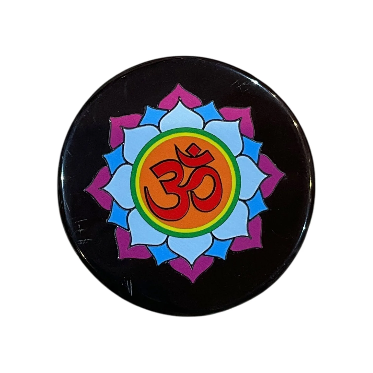 Black Agate Crystal Charging Plate