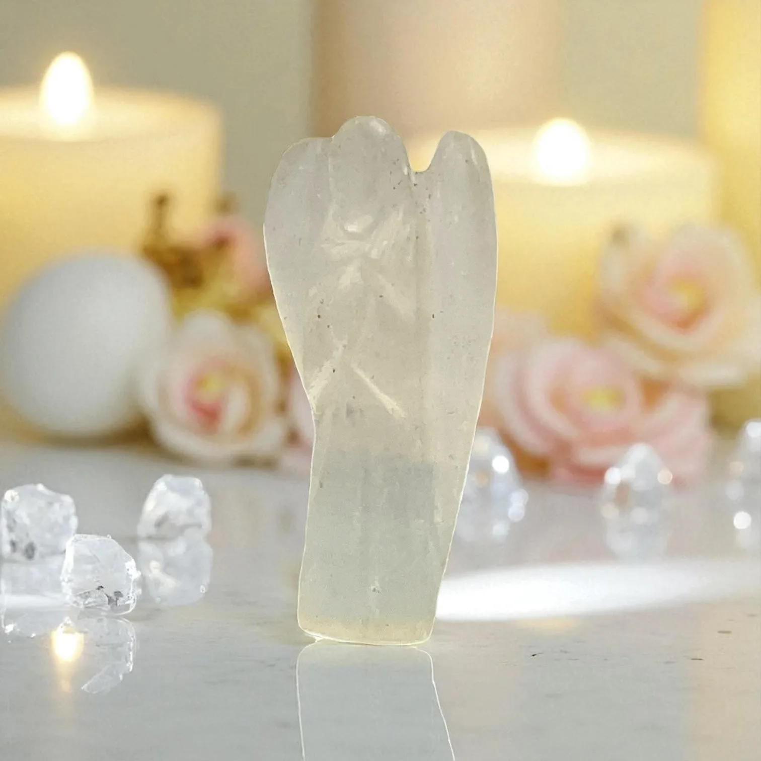 Selenite Angel-1