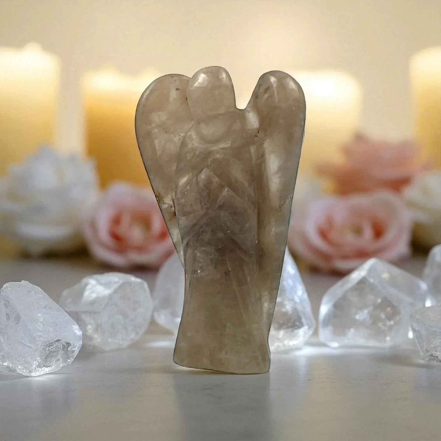 Smoky Quartz Angel-1