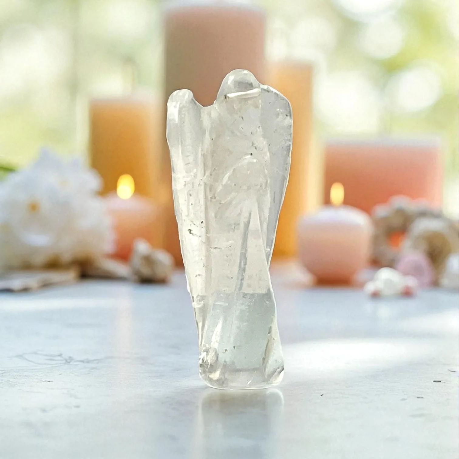 Clear Quartz Angel-1