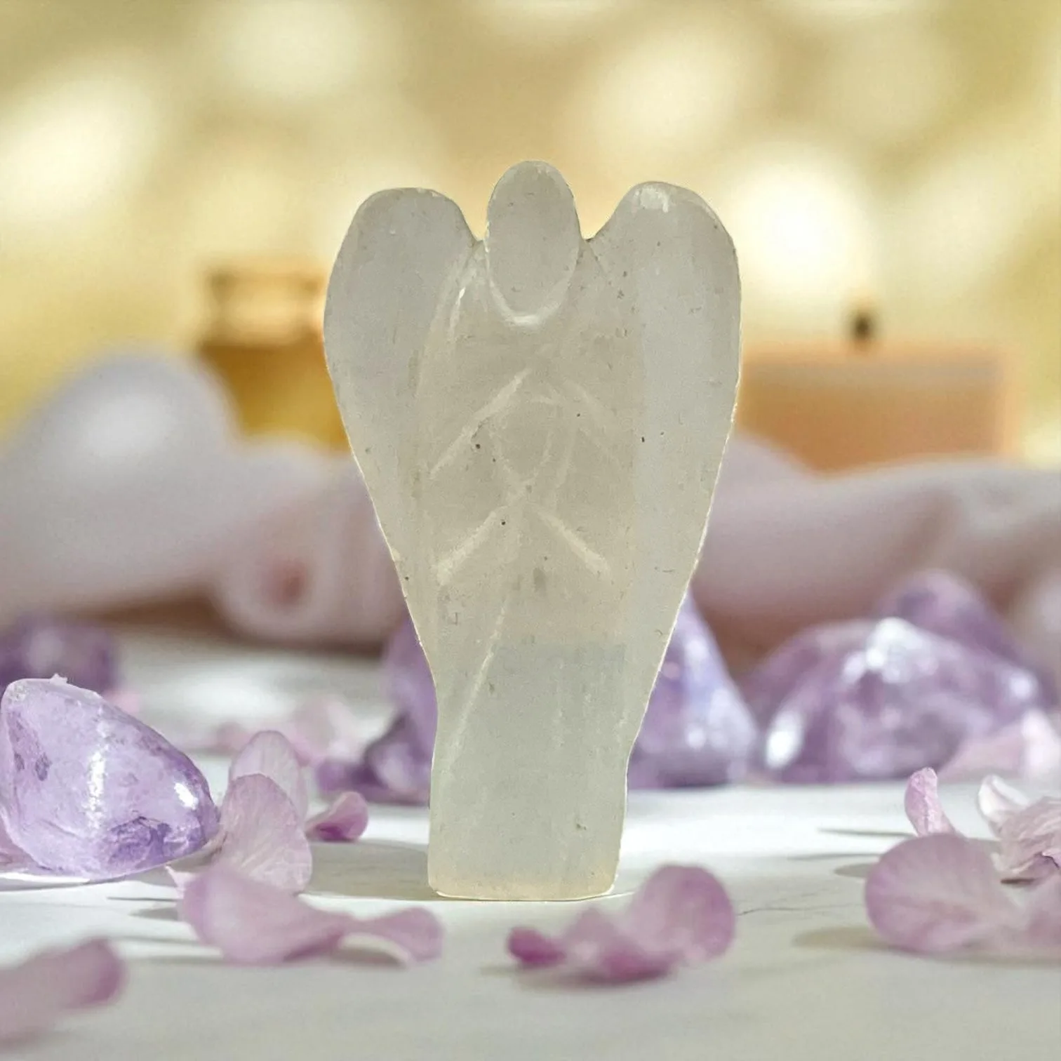 Selenite Angel-2