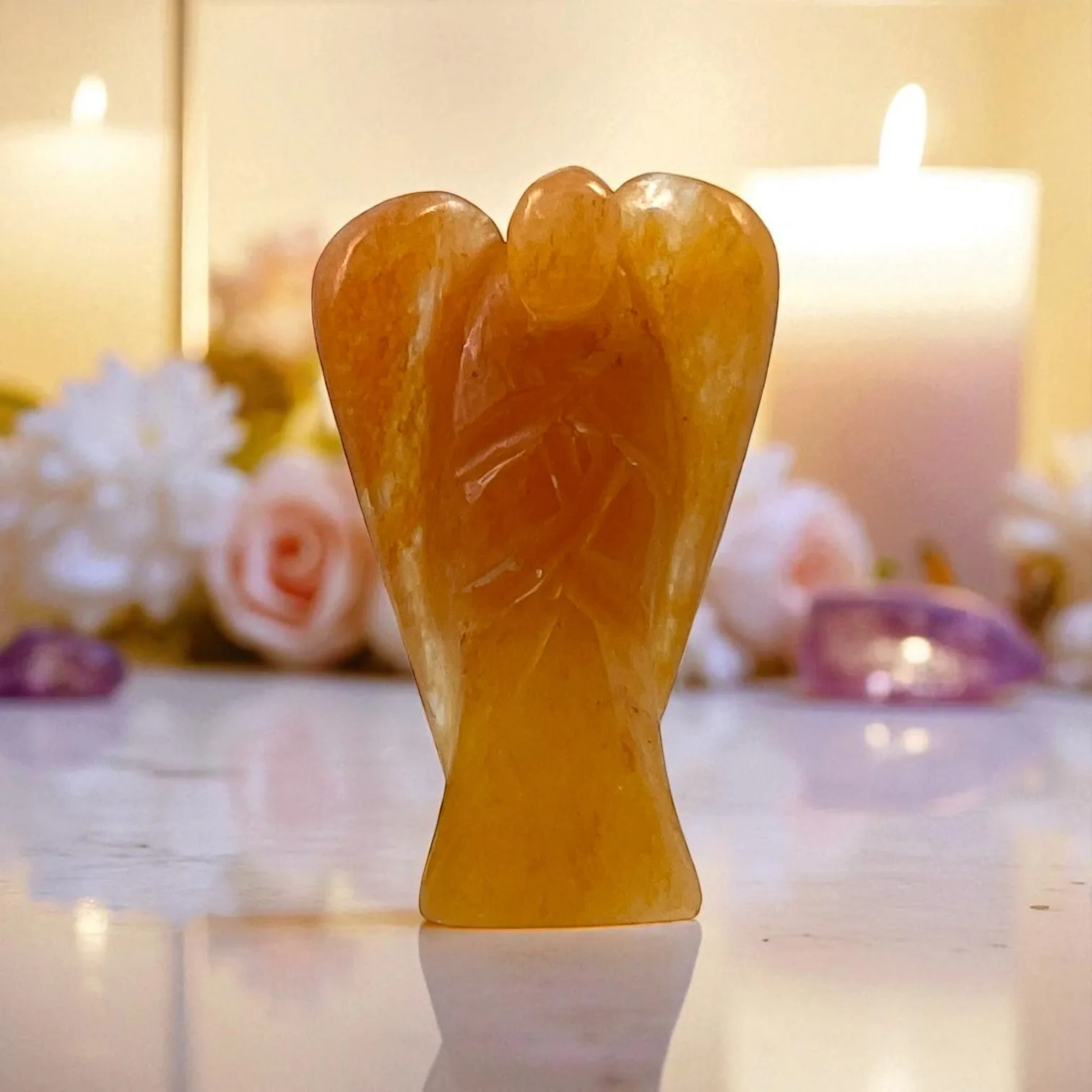 Yellow Aventurine Angel-3