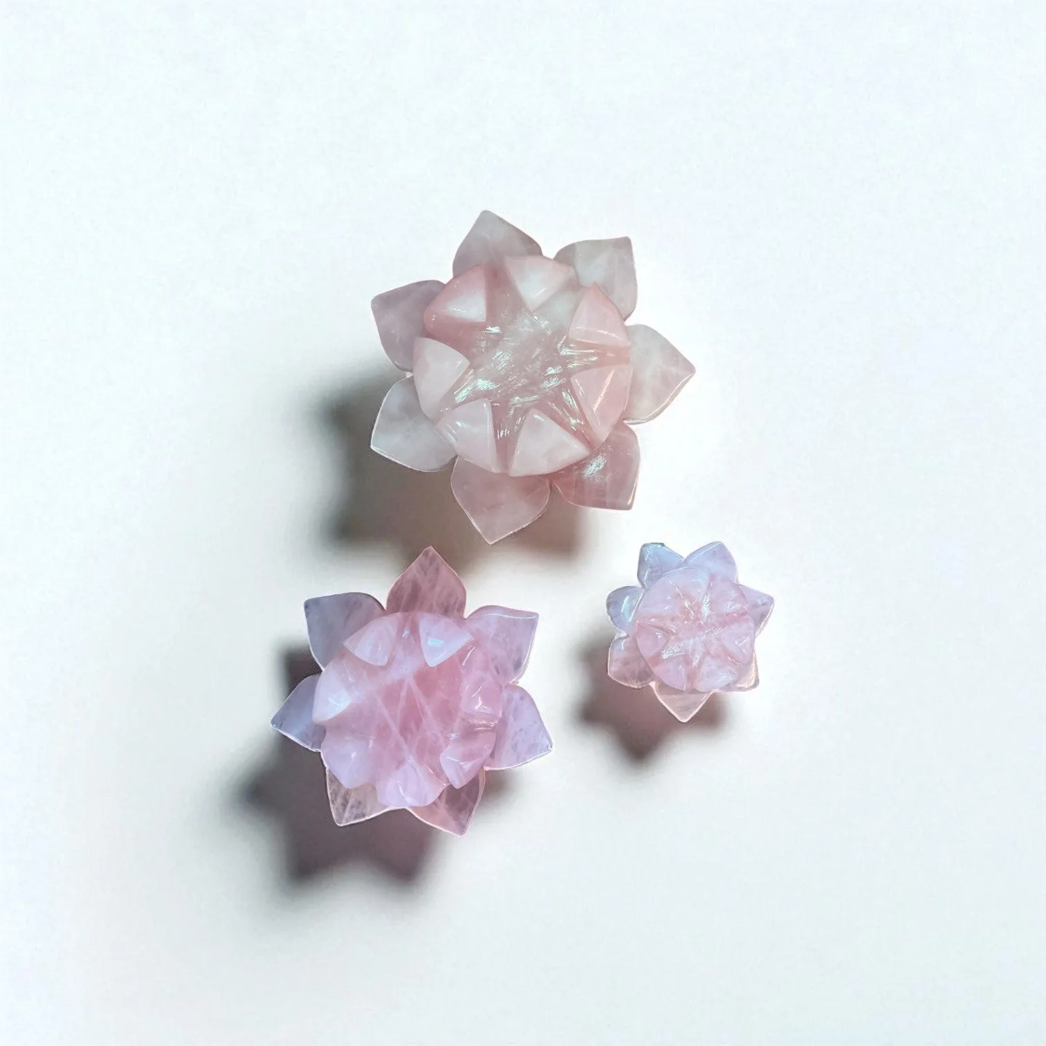 Rose Quartz Lotus