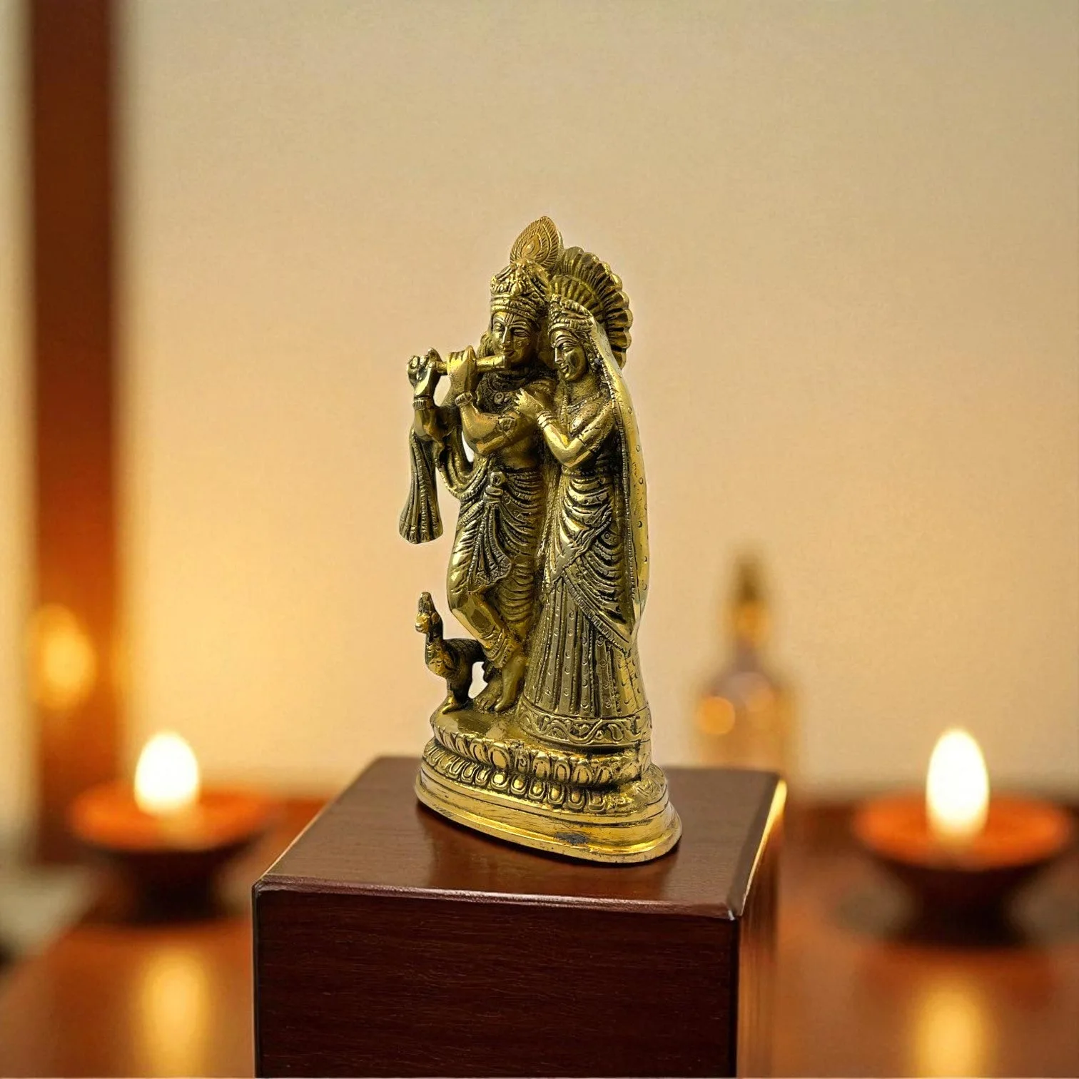Brass Radha-Krishna ji