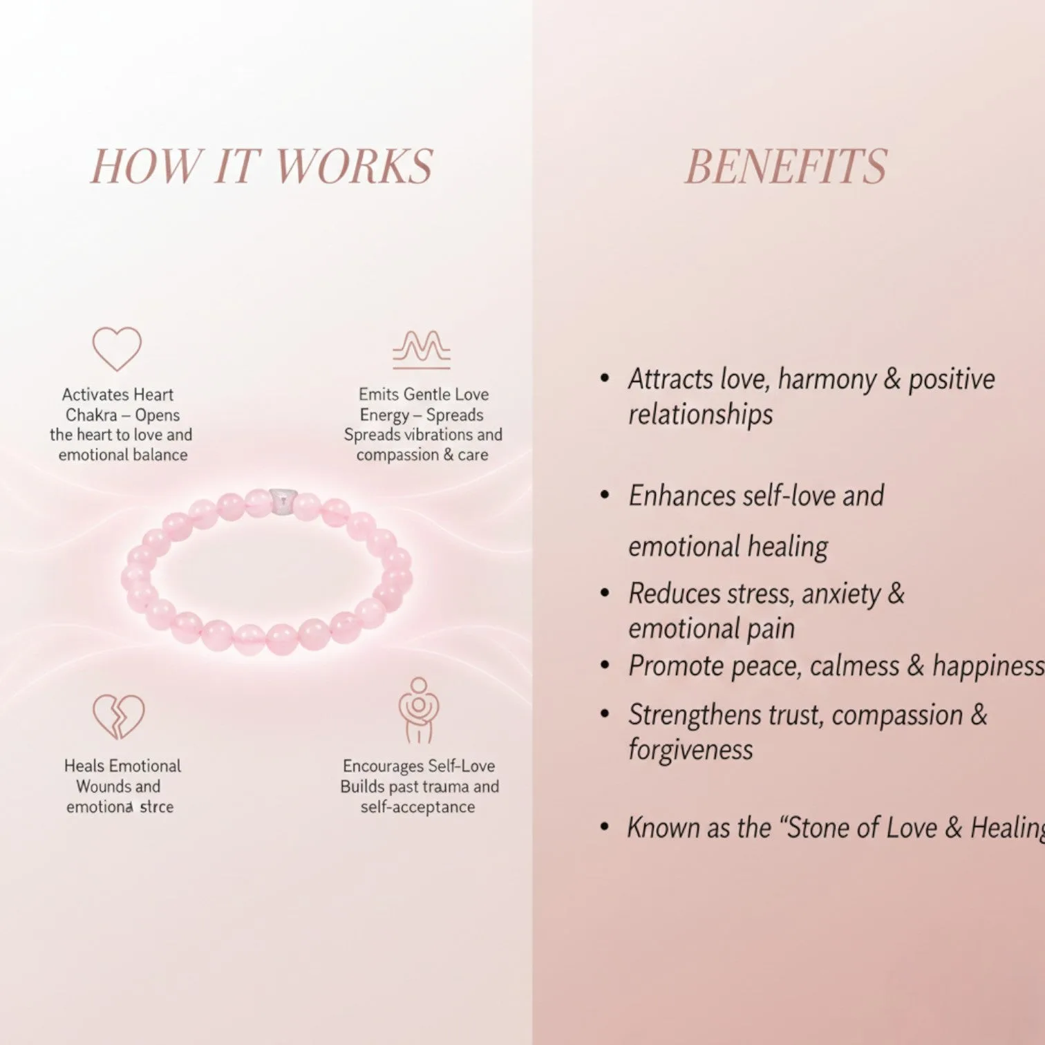 Rose Quartz Bracelet