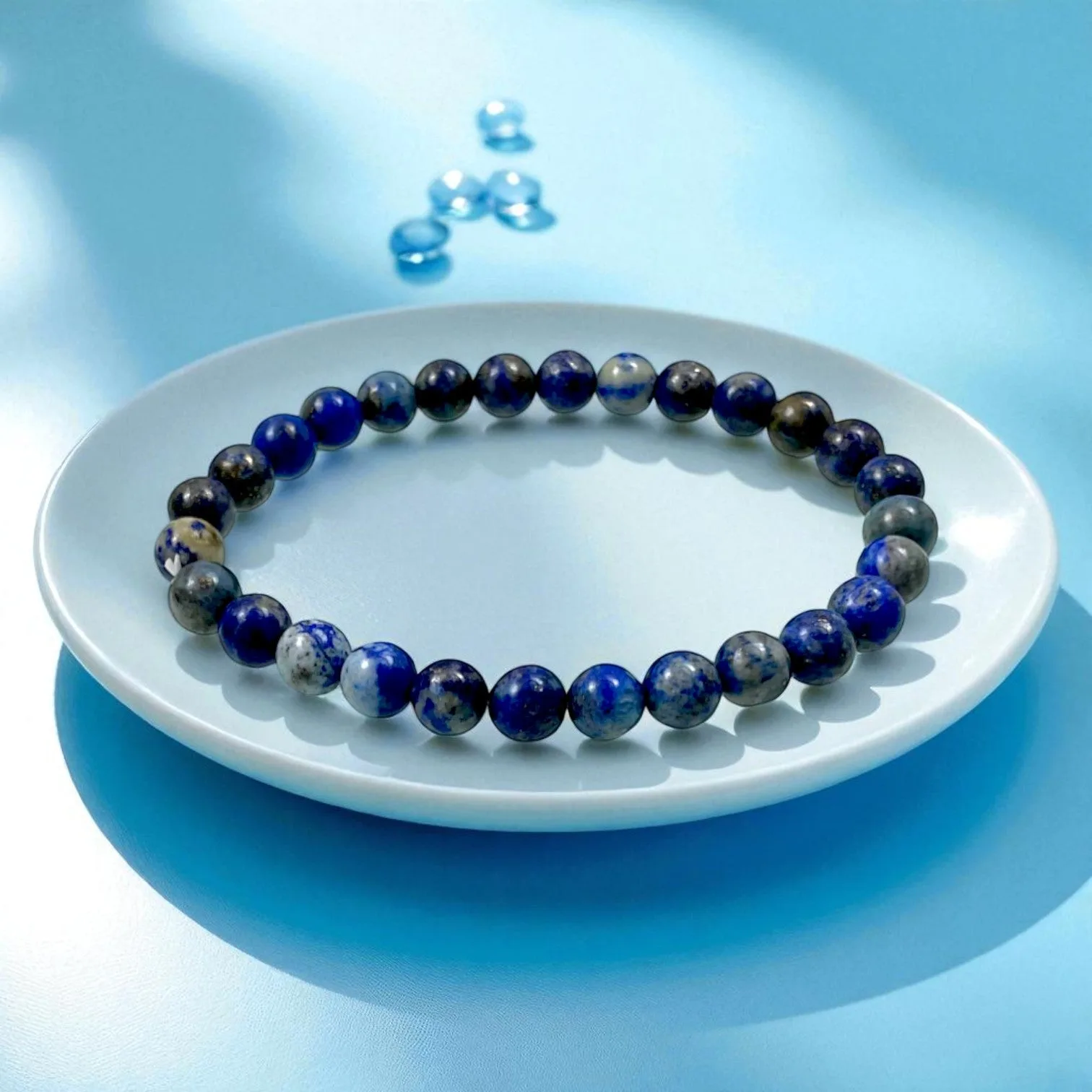 Lapis Lazuli Bracelet (5-6)mm
