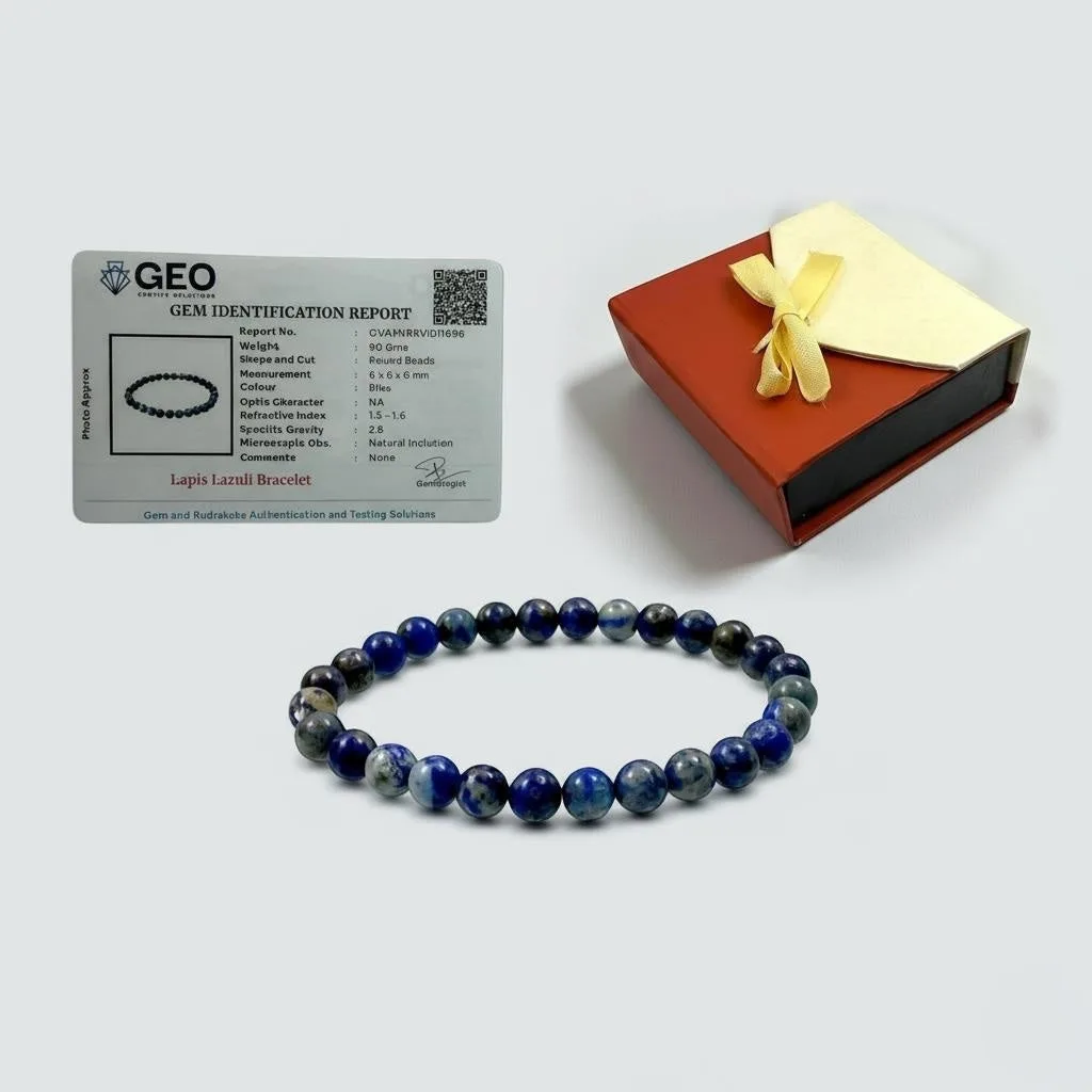 Lapis Lazuli Bracelet (5-6)mm
