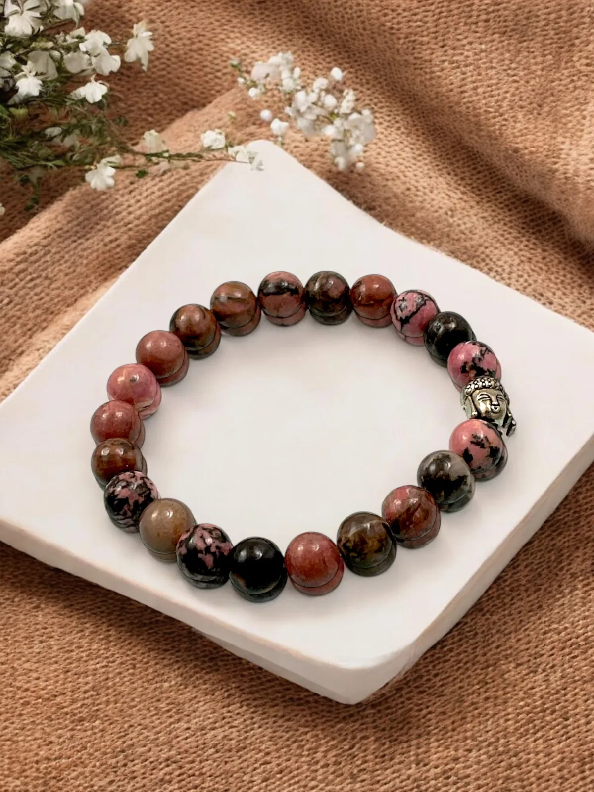 Rhodonite Bracelet 8mm