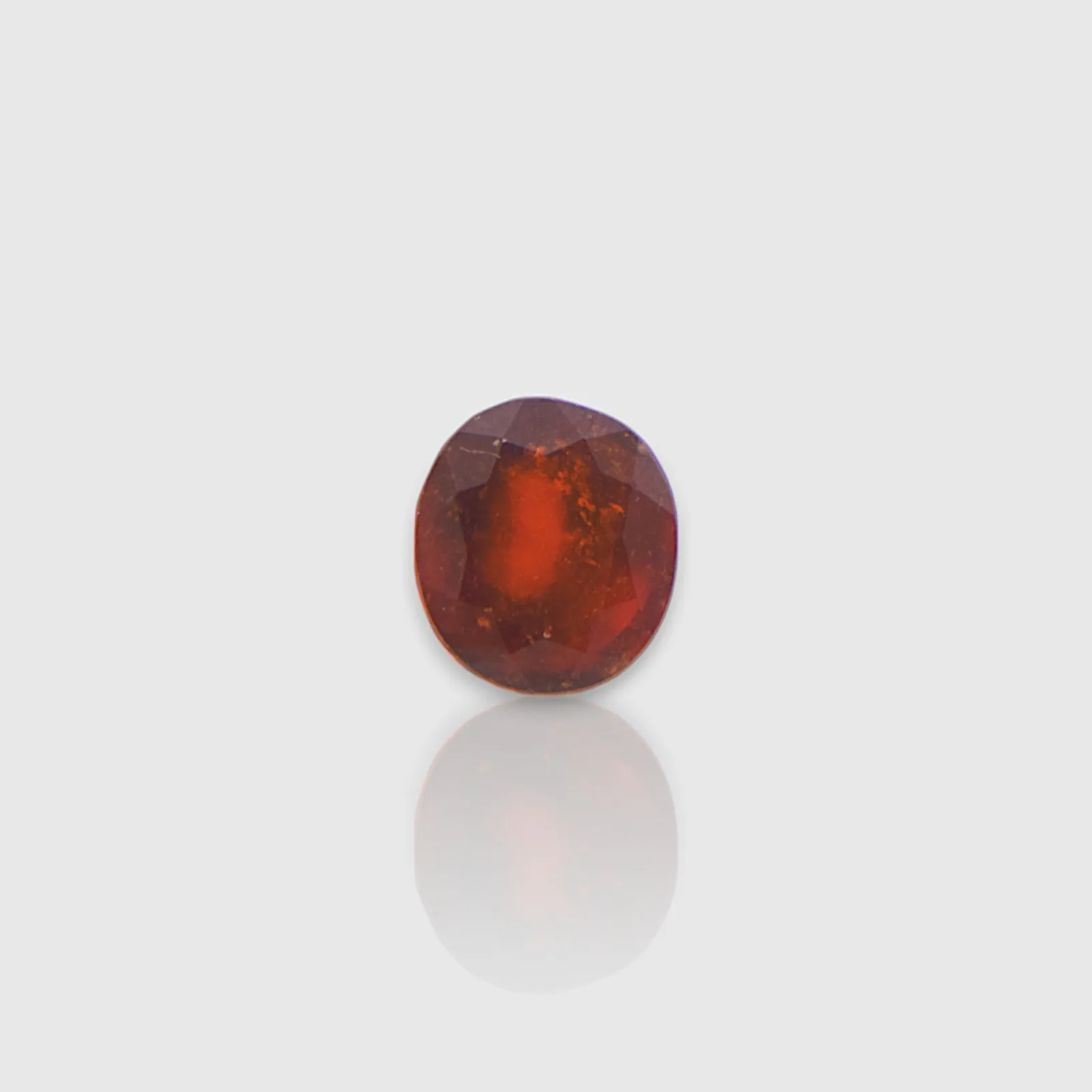 Hessonite - 6.34 Carat / AAA-Quality