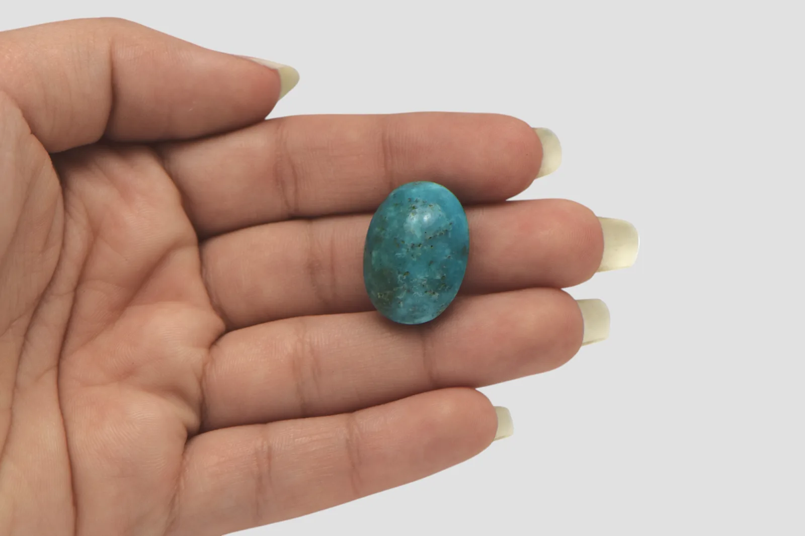 Irani Turquoise - 22.66 Carat / AA-Quality